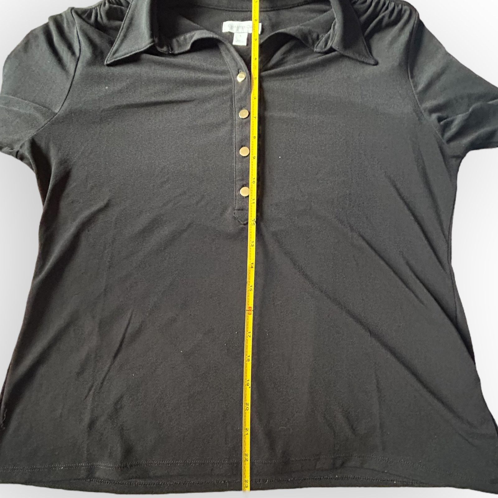 Other Women’s Black Charter Club Blouse | Size Large Size L / US 10 / IT 46 - 4 Thumbnail
