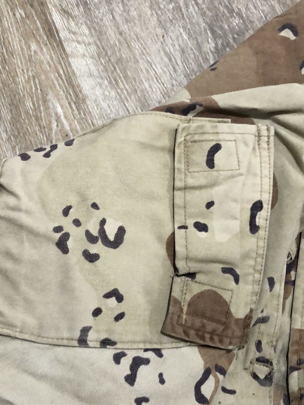 Vintage Y2K Desert Chocolate Chip Camo Chemical Protective Jacket Size US S / EU 44-46 / 1 - 6 Thumbnail