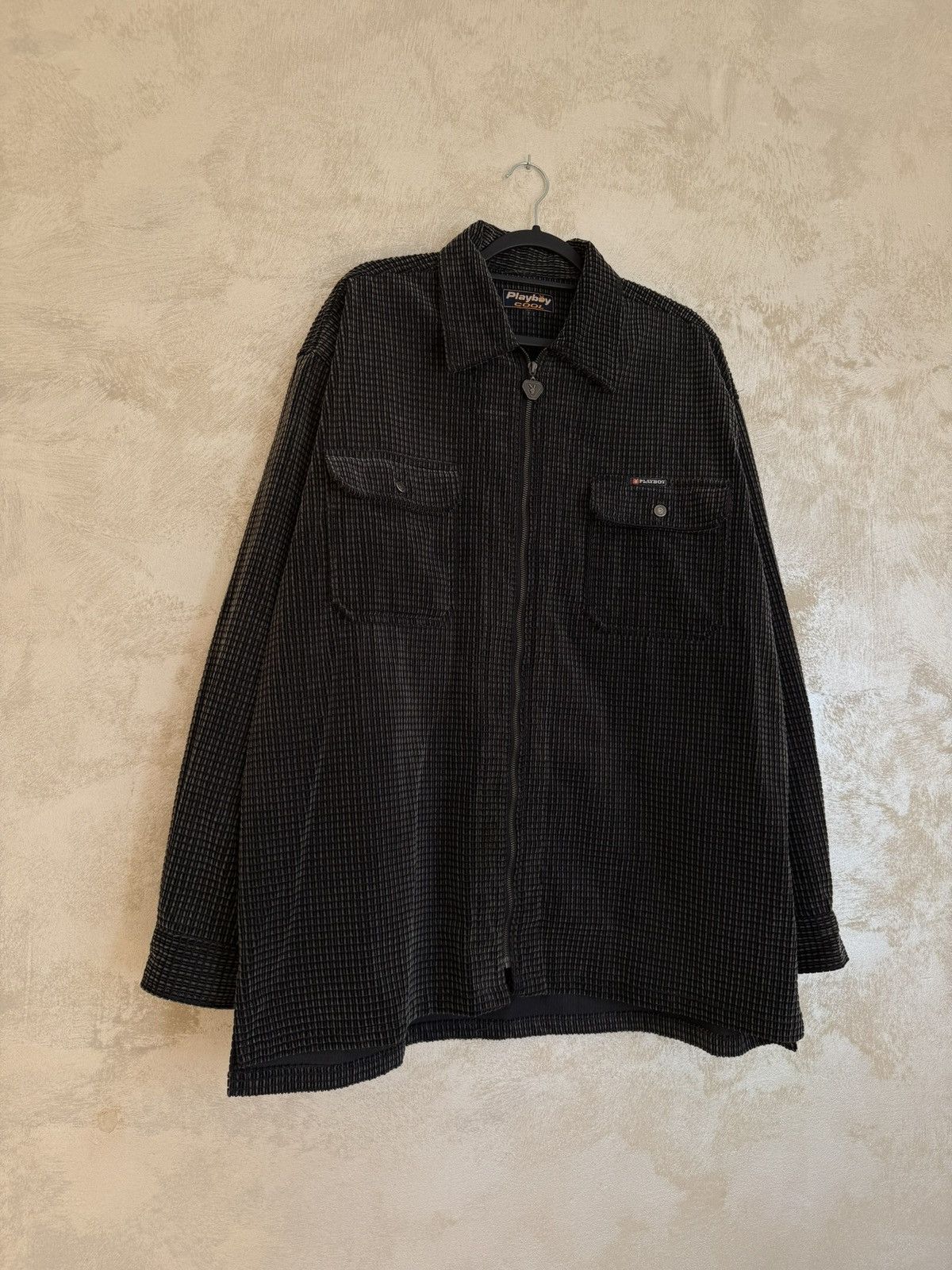Playboy Vintage 90s Playboy Velvet Jacket Y2K Hype Streetwear Sz 2XL Size US XXL / EU 58 / 5 - 1 Thumbnail