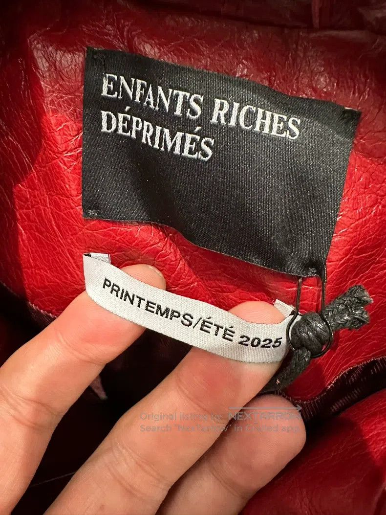 Enfants Riches Deprimes Enfants Riches Deprimes Bicycle Leather Jacket Size US XL / EU 56 / 4 - 6 Thumbnail