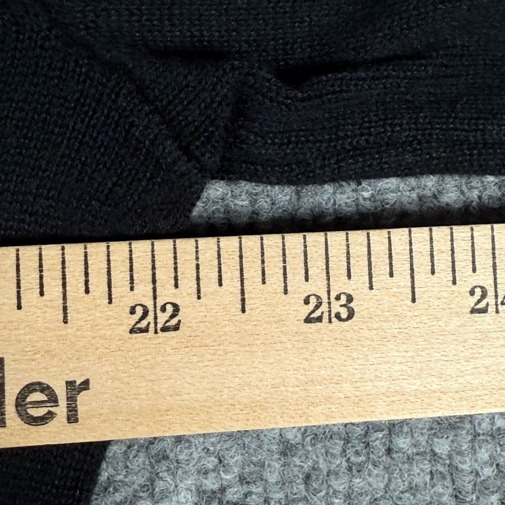 Vintage Cambridge Professor Sweater Elbow Patch V Neck Large Acadamia Classic Dad Preppy Black Knit Size US L / EU 52-54 / 3 - 7 Thumbnail