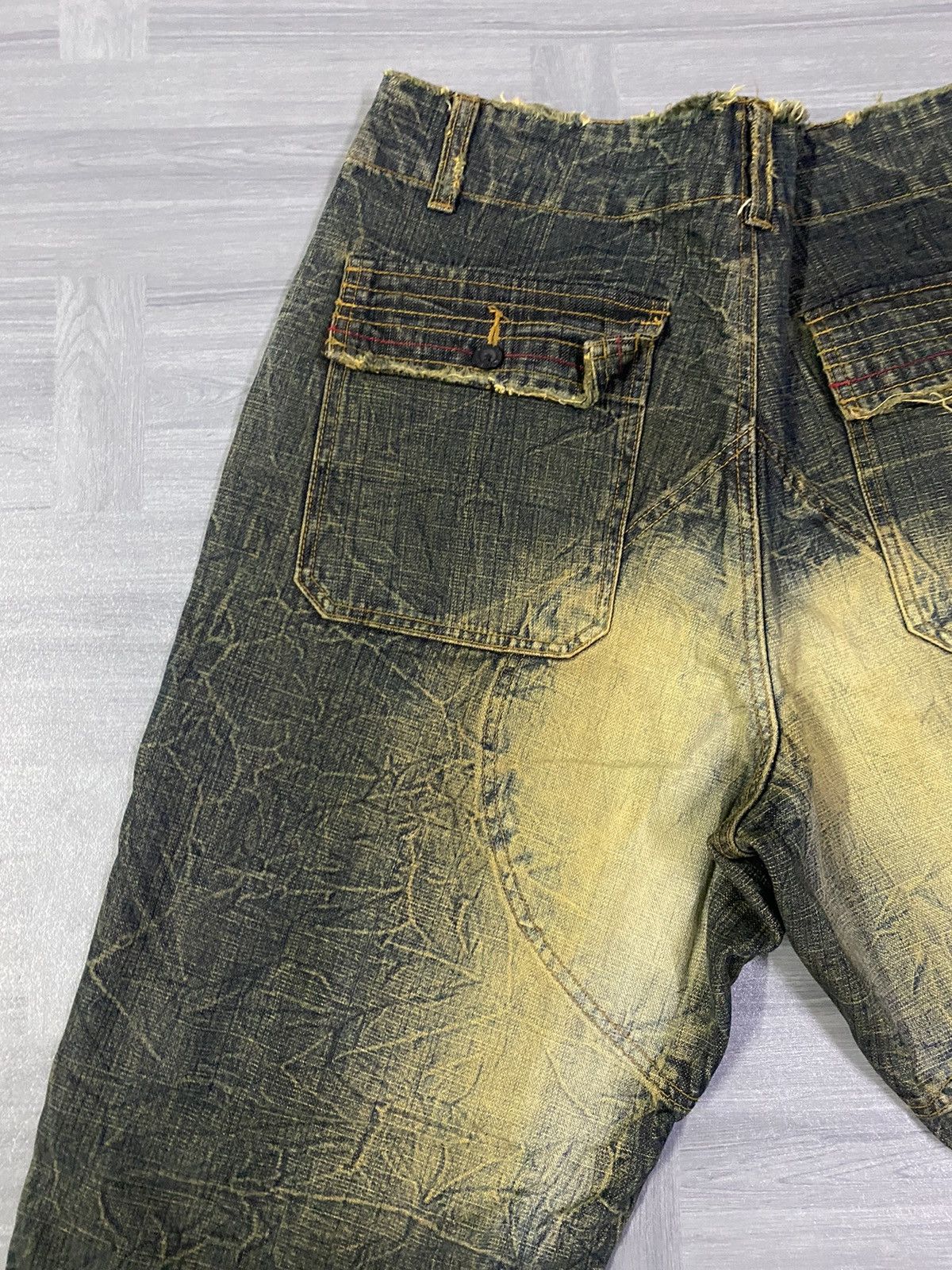 Woolrich Woolen Mills Vintage 90’s WOOLRICH Mudmax Claw Mark Baggy Denim Size US 35 - 18 Thumbnail