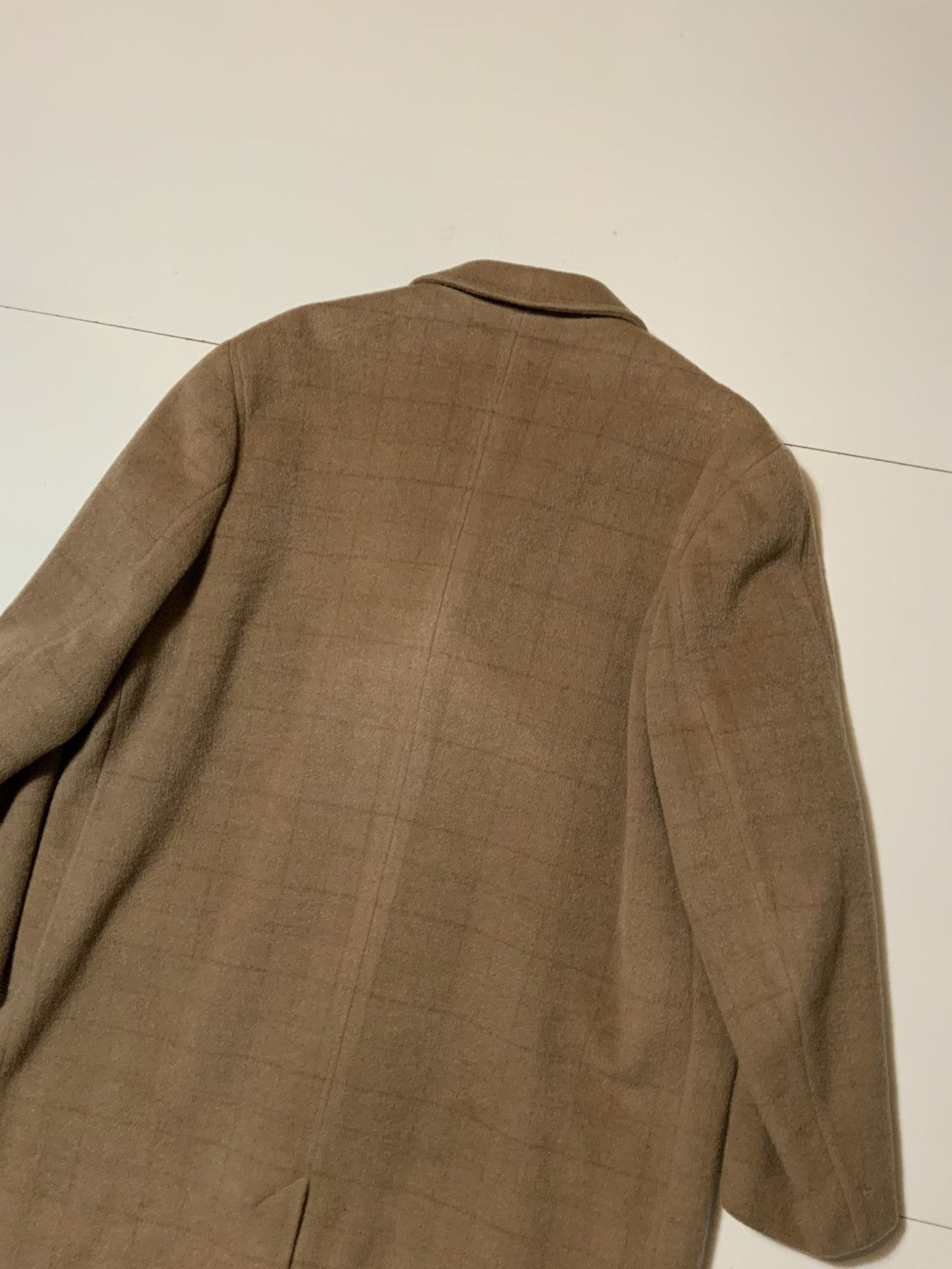 Designer × Vintage Vintage Oxford 100% Mohair Di Lusso Italy Overcoat Coat Size US M / EU 48-50 / 2 - 6 Thumbnail