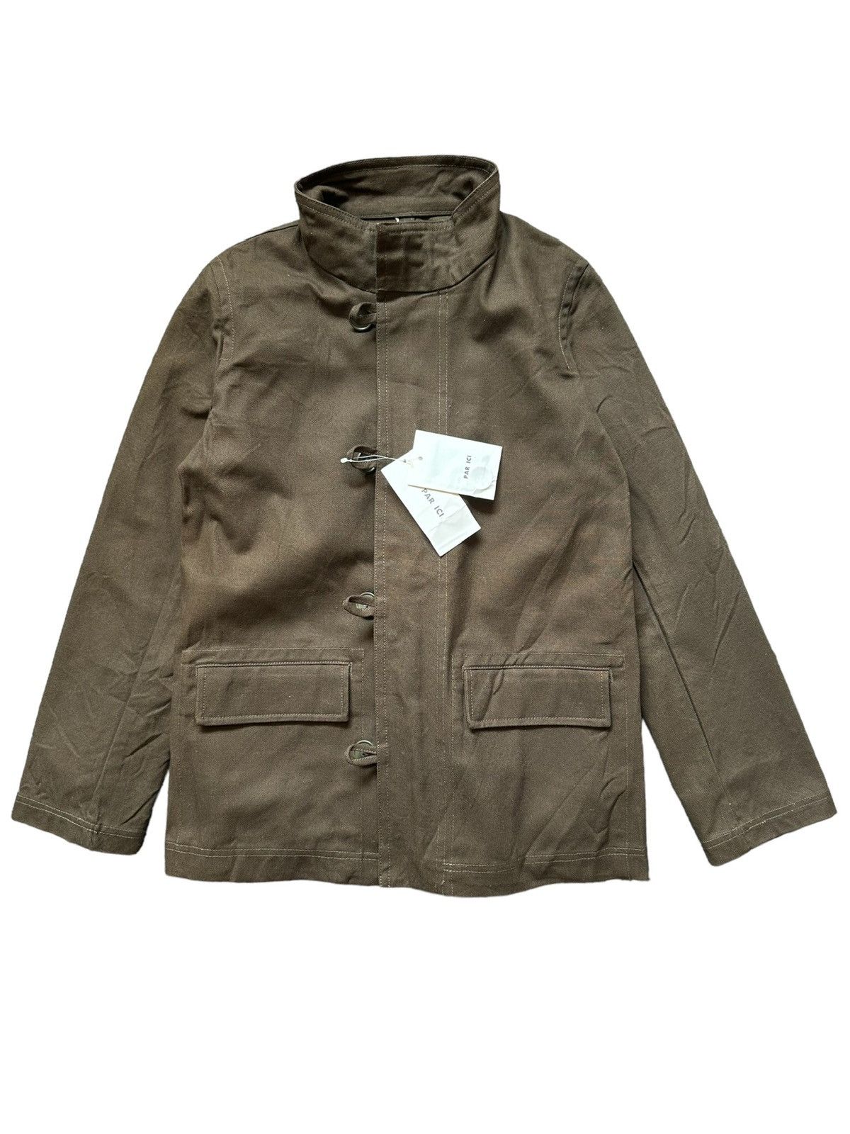 RIPVANWINKLE 2007 Archive PAR ICI dark olive jacket Size US M / EU 48-50 / 2 - 6 Thumbnail