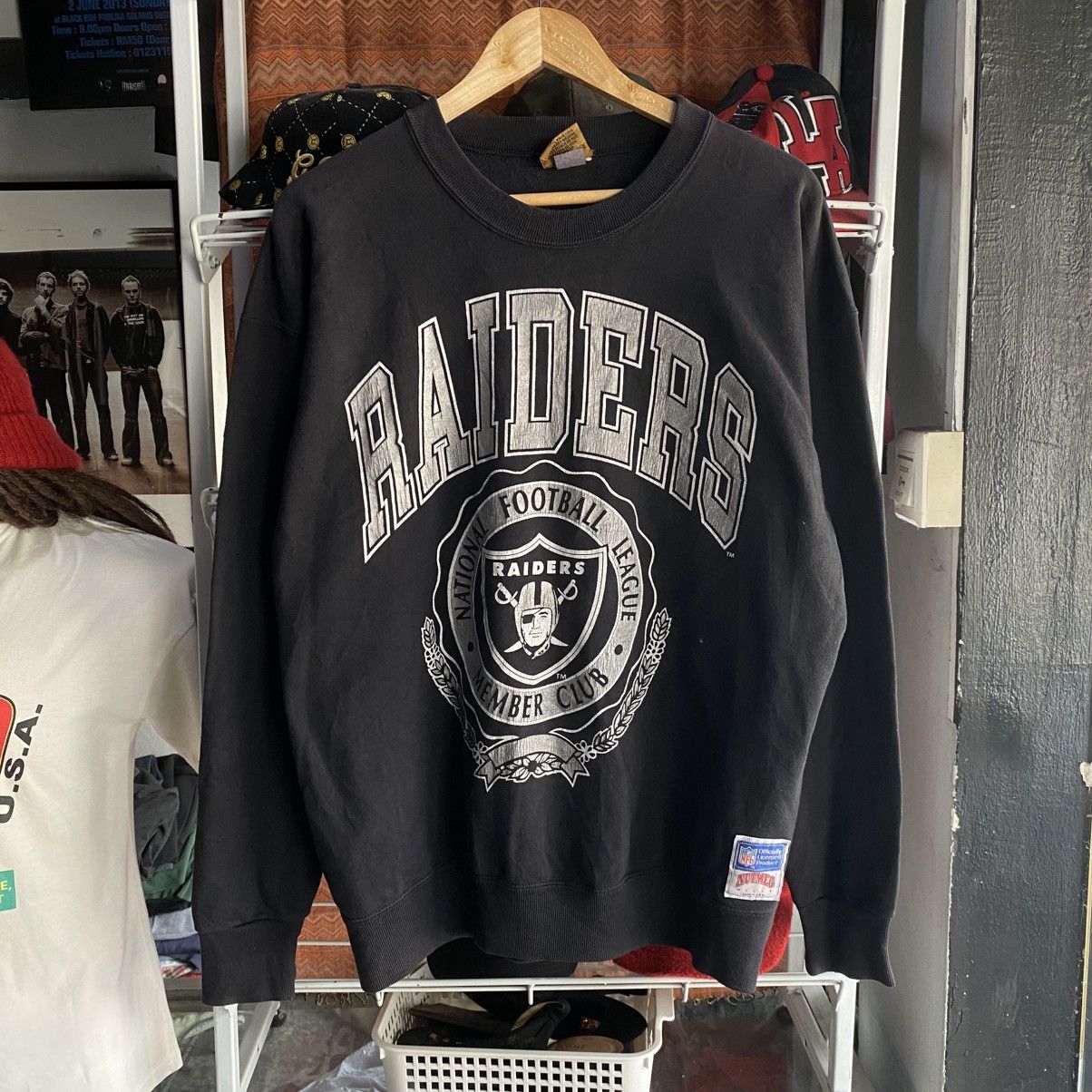 Nutmeg Vintage Los Angeles Raiders Nutmeg Crewneck Sweatshirts USA Size US XL / EU 56 / 4 - 1 Thumbnail