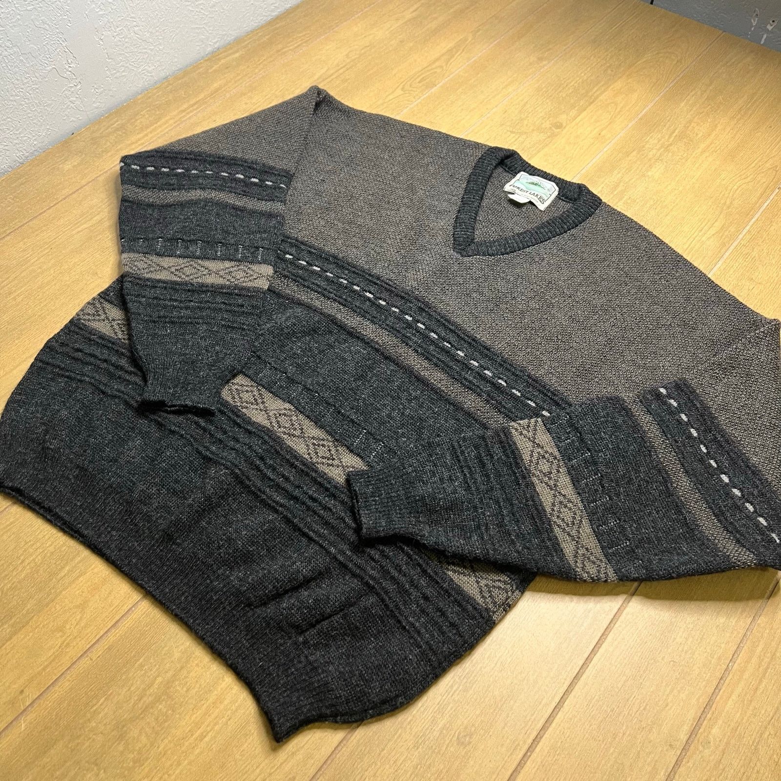 Vintage Vintage 90s Forest Lakes New Zealand Wool Sweater Mens XXL Size US XXL / EU 58 / 5 - 15 Thumbnail