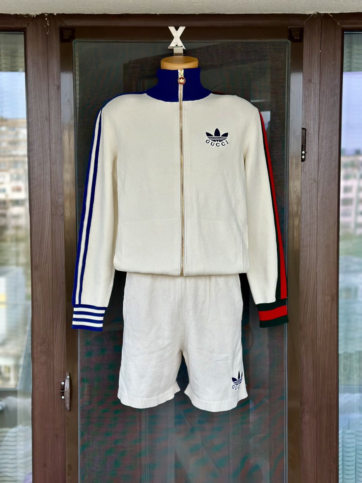 Adidas × Gucci Adidas x Gucci Knit Tracksuit Set - Ivory (Size S), BNWT Size US S / EU 44-46 / 1 - 1 Thumbnail