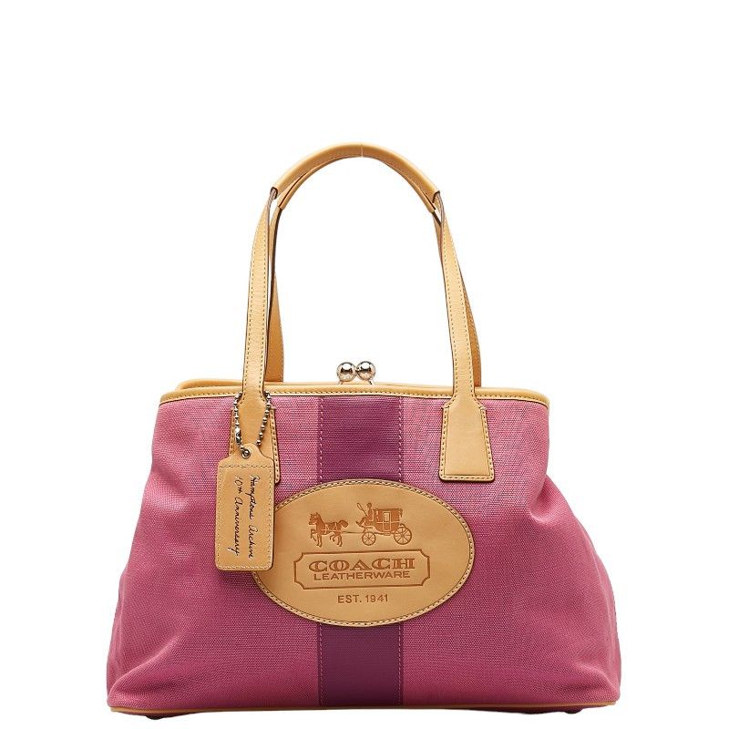 image of Coach Hamptons 'archive' 10Th Anniversary Handbag in Pink, Women's