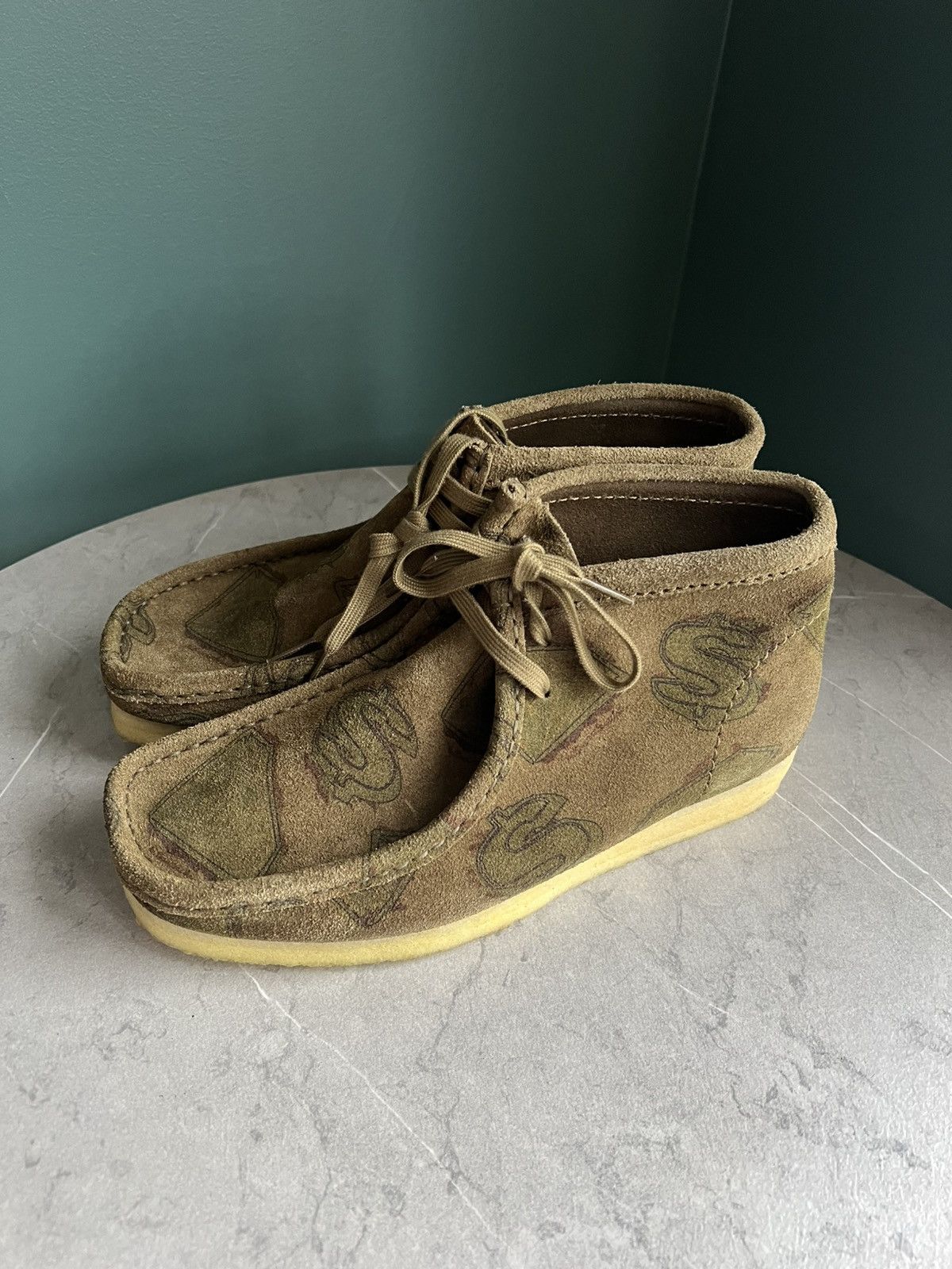 Billionaire Boys Club × Clarks CLARKS ORIGINALS X BILLIONAIRES BOYS CLUB WALLABEE BOOT Size US 7 / EU 40 - 2 Thumbnail