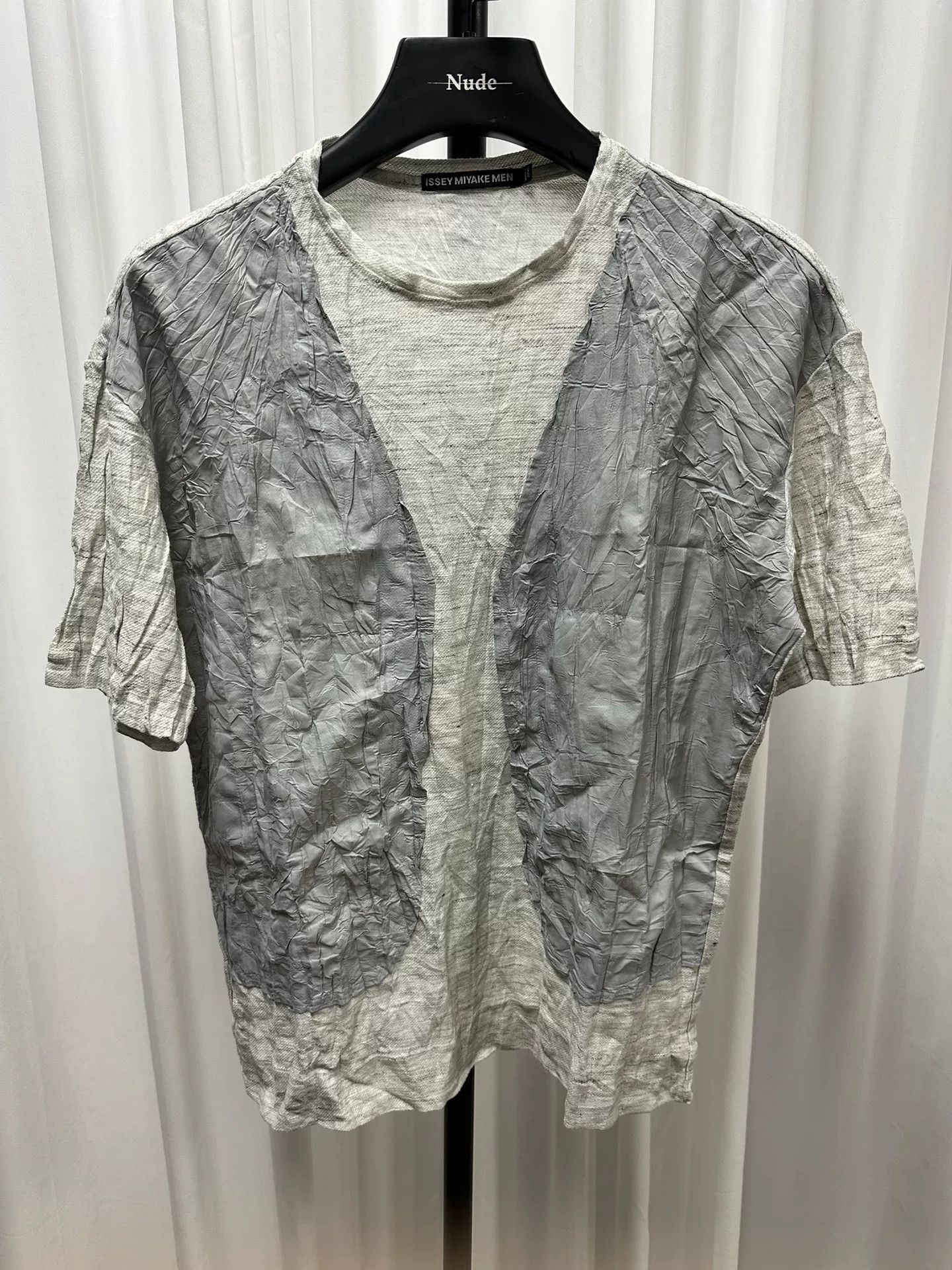 Issey Miyake Issey Miyake Men Short Sleeve Top Size US L / EU 52-54 / 3 - 1 Thumbnail