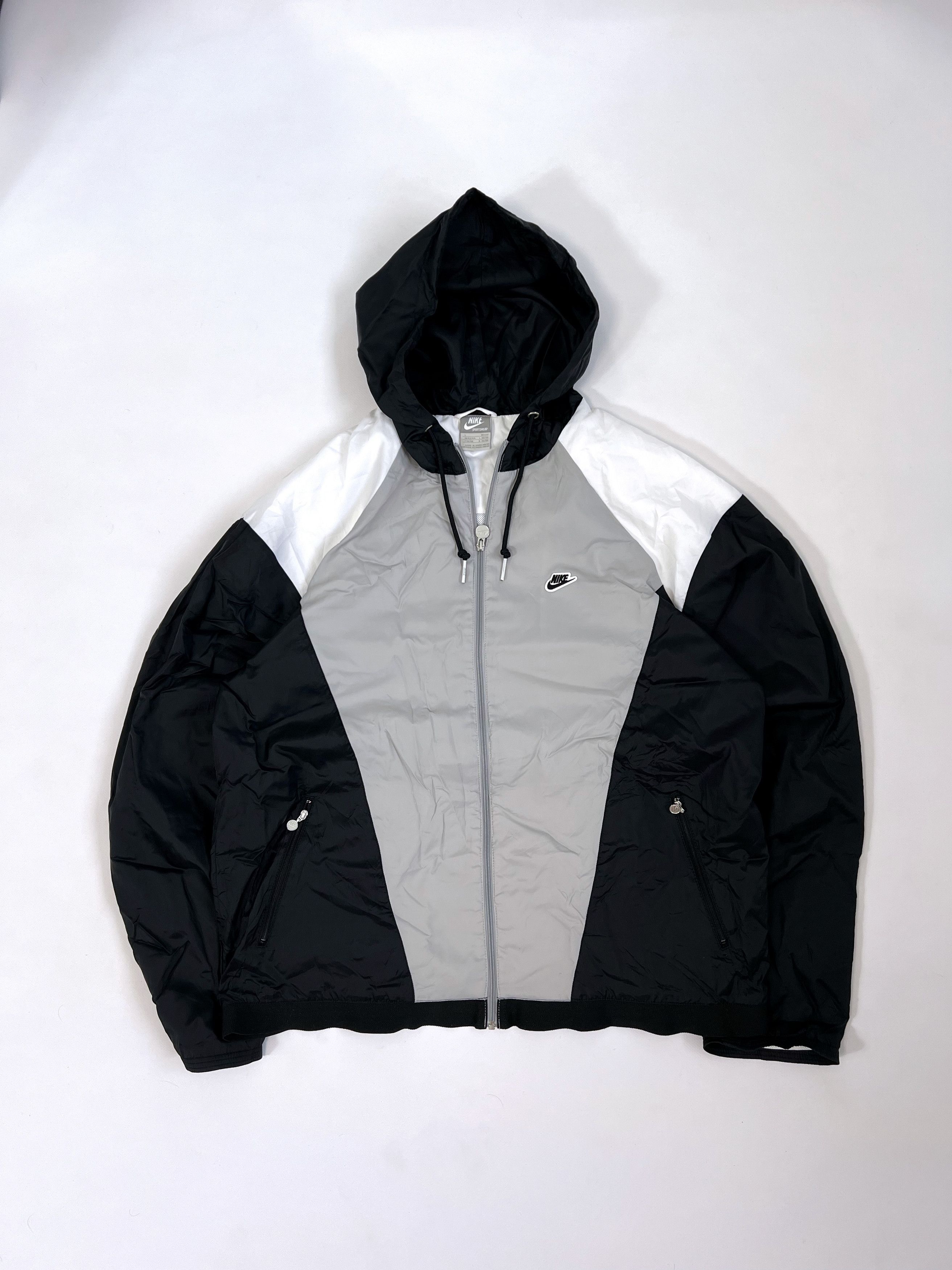 Nike Nike Vintage jacket light, black and white Size US L / EU 52-54 / 3 - 3 Thumbnail