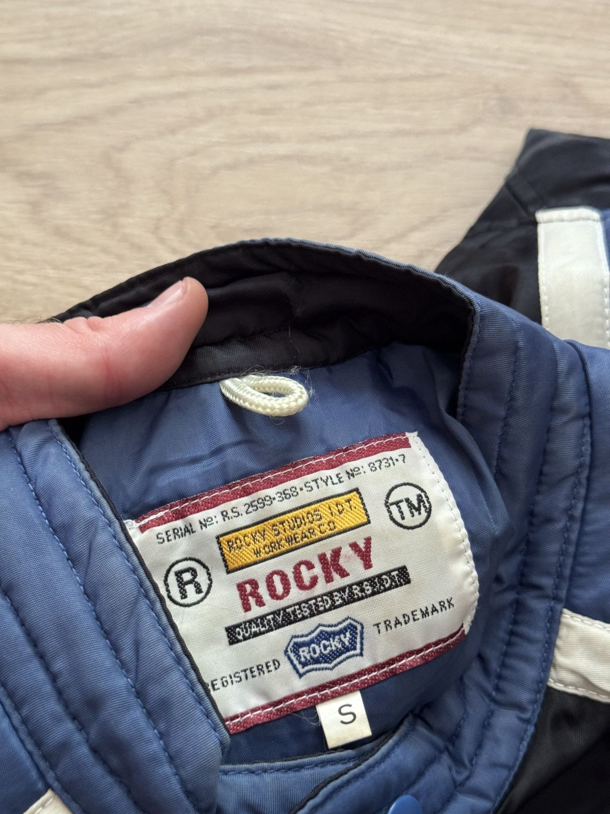 Rocky Vintage 90’s Rocky Women’s y2k Moto Racing Nylon Jacket Size S / US 4 / IT 40 - 7 Thumbnail
