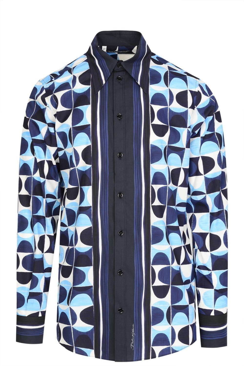 Dolce & Gabbana o1y0125 Patterned Shirt in Multicolor Size US S / EU 44-46 / 1 - 1 Thumbnail