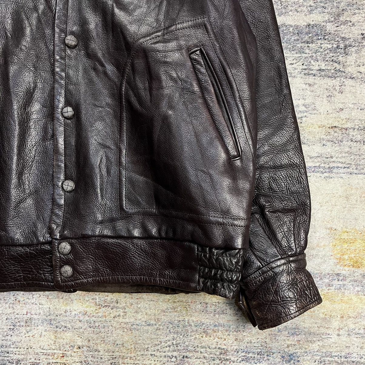 Japanese Brand Vintage 80s Capital brand bikers leather jacket Size US M / EU 48-50 / 2 - 5 Thumbnail