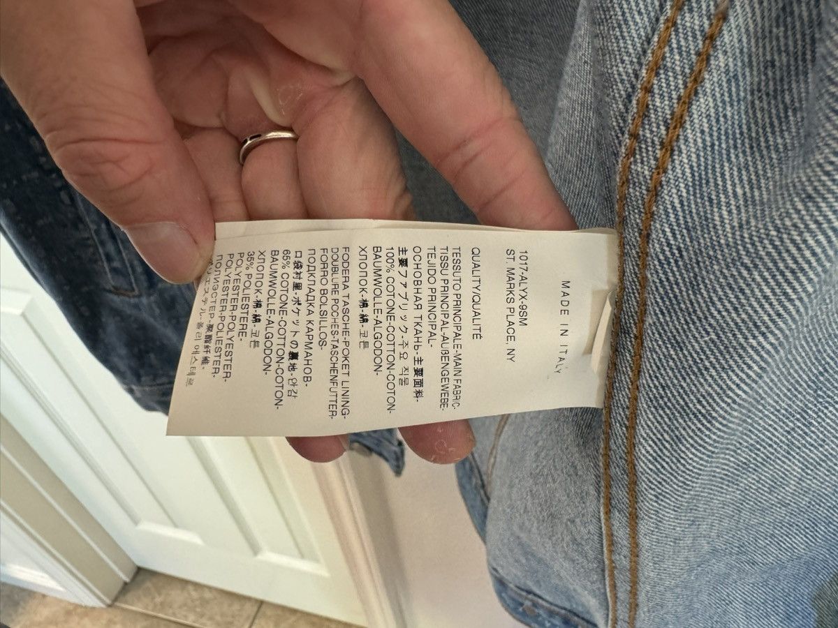 1017 ALYX 9SM Alyx Allover Print Denim Jacket Size US L / EU 52-54 / 3 - 6 Thumbnail