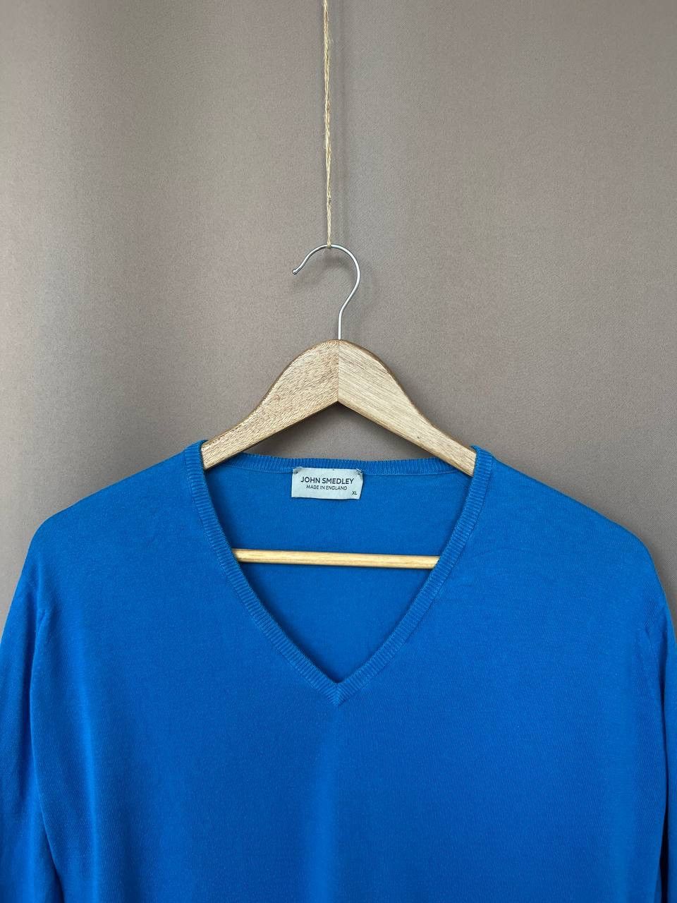 John Smedley John Smedley V-Neck Sweater Mens Size XL Jumper Size US XL / EU 56 / 4 - 2 Thumbnail