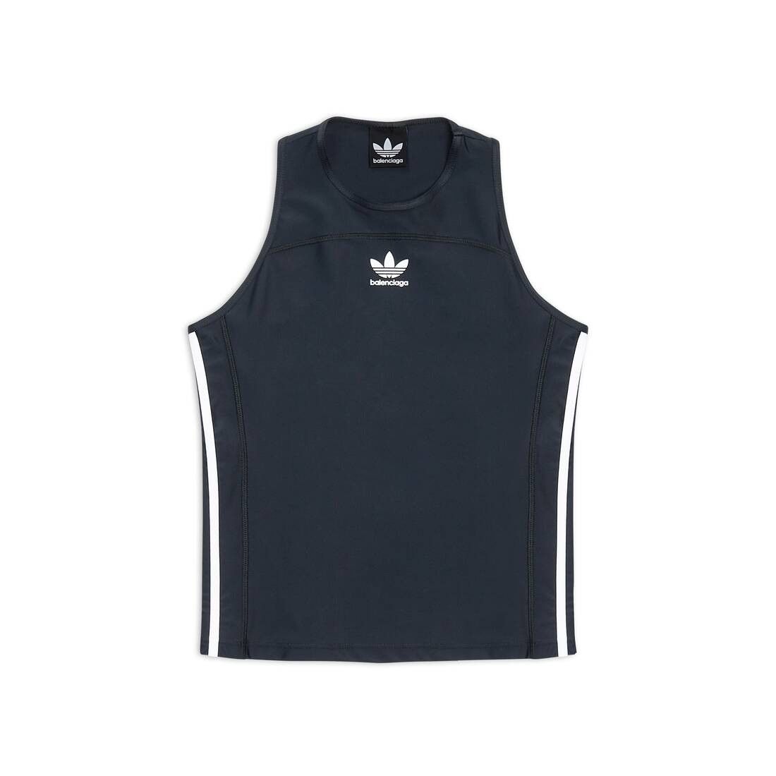 o1s1wg110624 Athletic Tank Top in Black/White