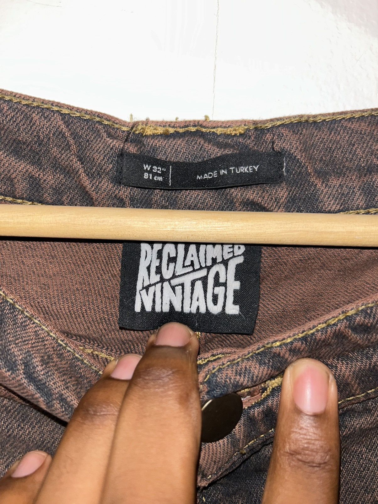 Other Reclaimed Vintage Baggy jeans Size US 32 / EU 48 - 2 Thumbnail