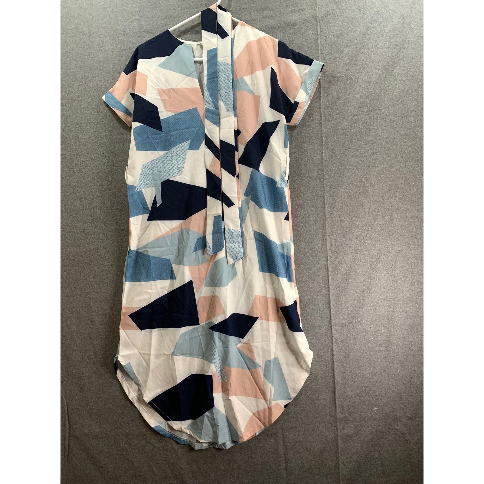 Other Colorblock Pattern Dress Women Medium Midi Dress Size M / US 6-8 / IT 42-44 - 1 Thumbnail