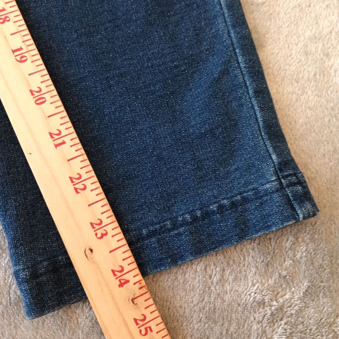 J. Jill J.Jill Jeans? Actually: J.Jill Indigo Slim Crop Pants Womens XS Denim Pull On Pockets Stretch Cropped Slim Size 26" / US 2 / IT 38 - 5 Thumbnail