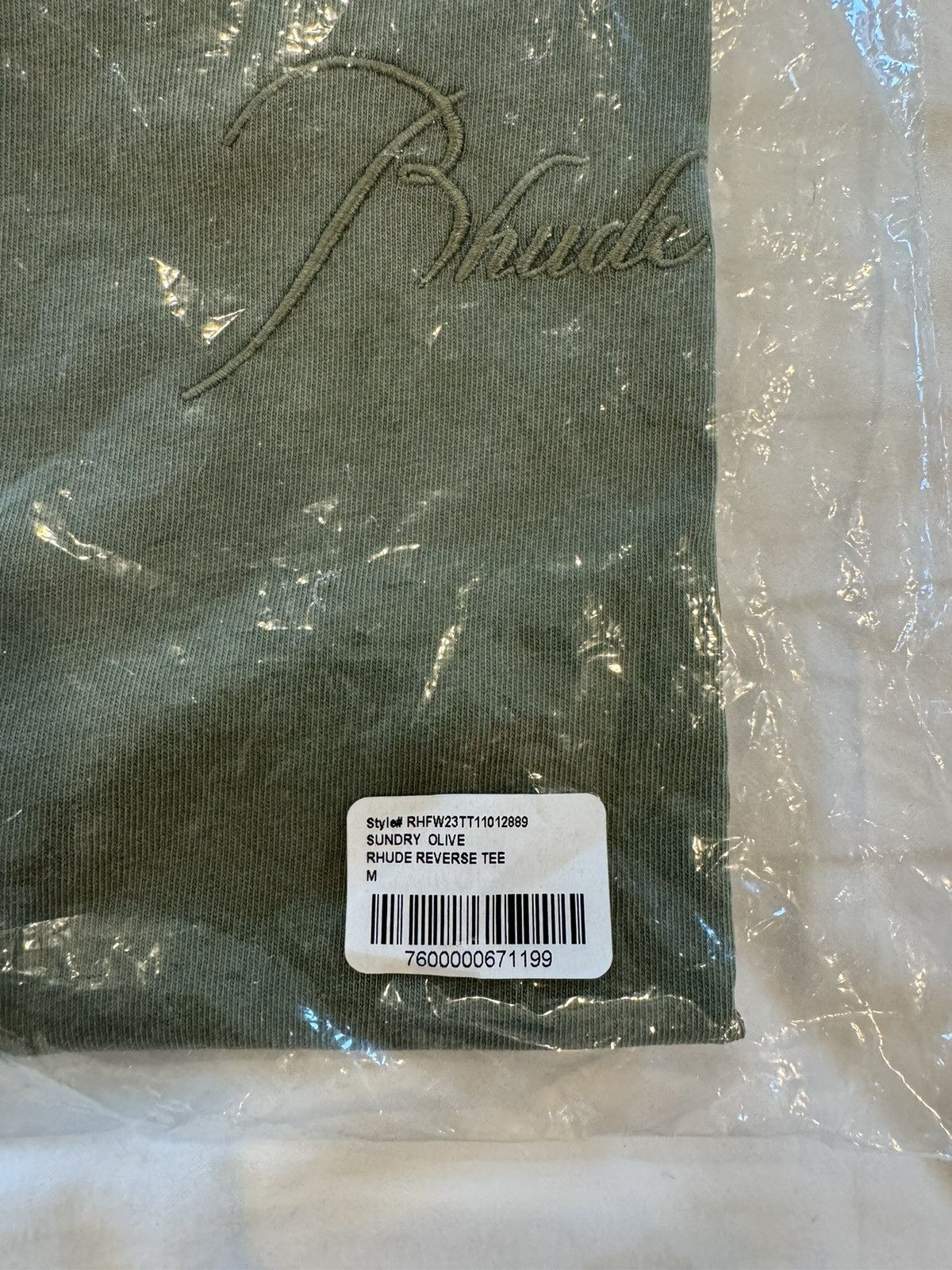 Rhude Reverse Tee Size US M / EU 48-50 / 2 - 3 Thumbnail