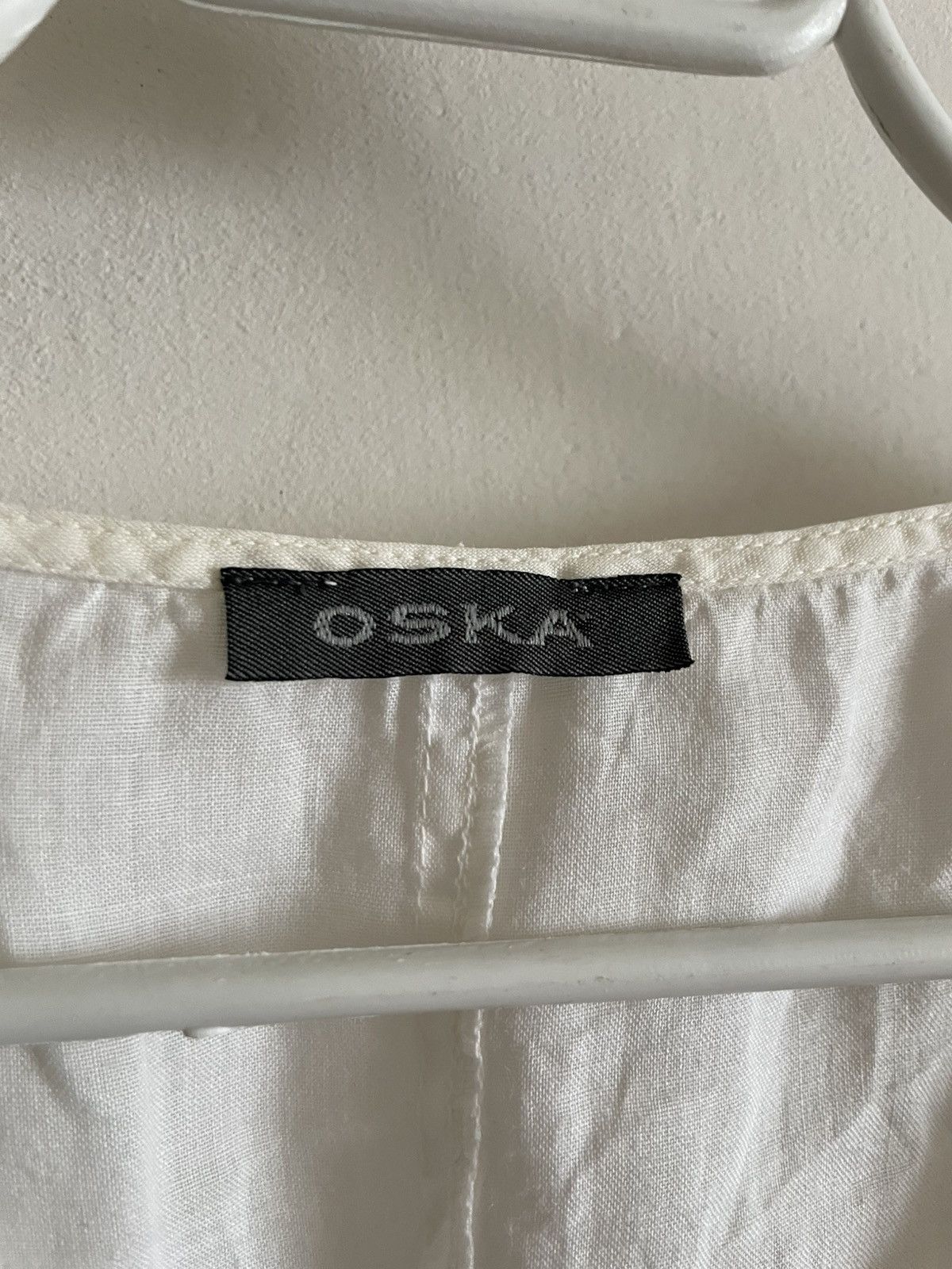 Japanese Brand × OSKA VINTAGE OSKA LEINEN 2000s Blouse Size M / US 6-8 / IT 42-44 - 6 Thumbnail