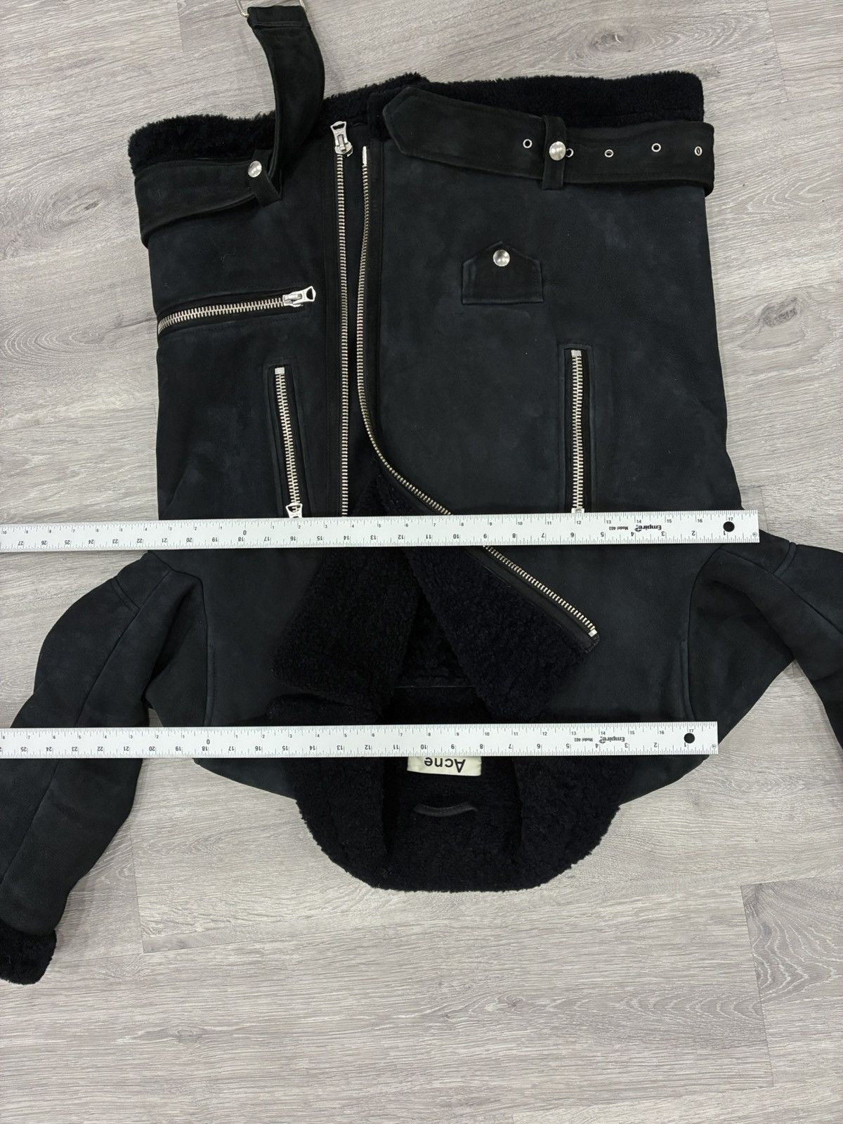 Acne Studios Merlyn Shearling Jacket Size 34 Small Size S / US 4 / IT 40 - 13 Thumbnail