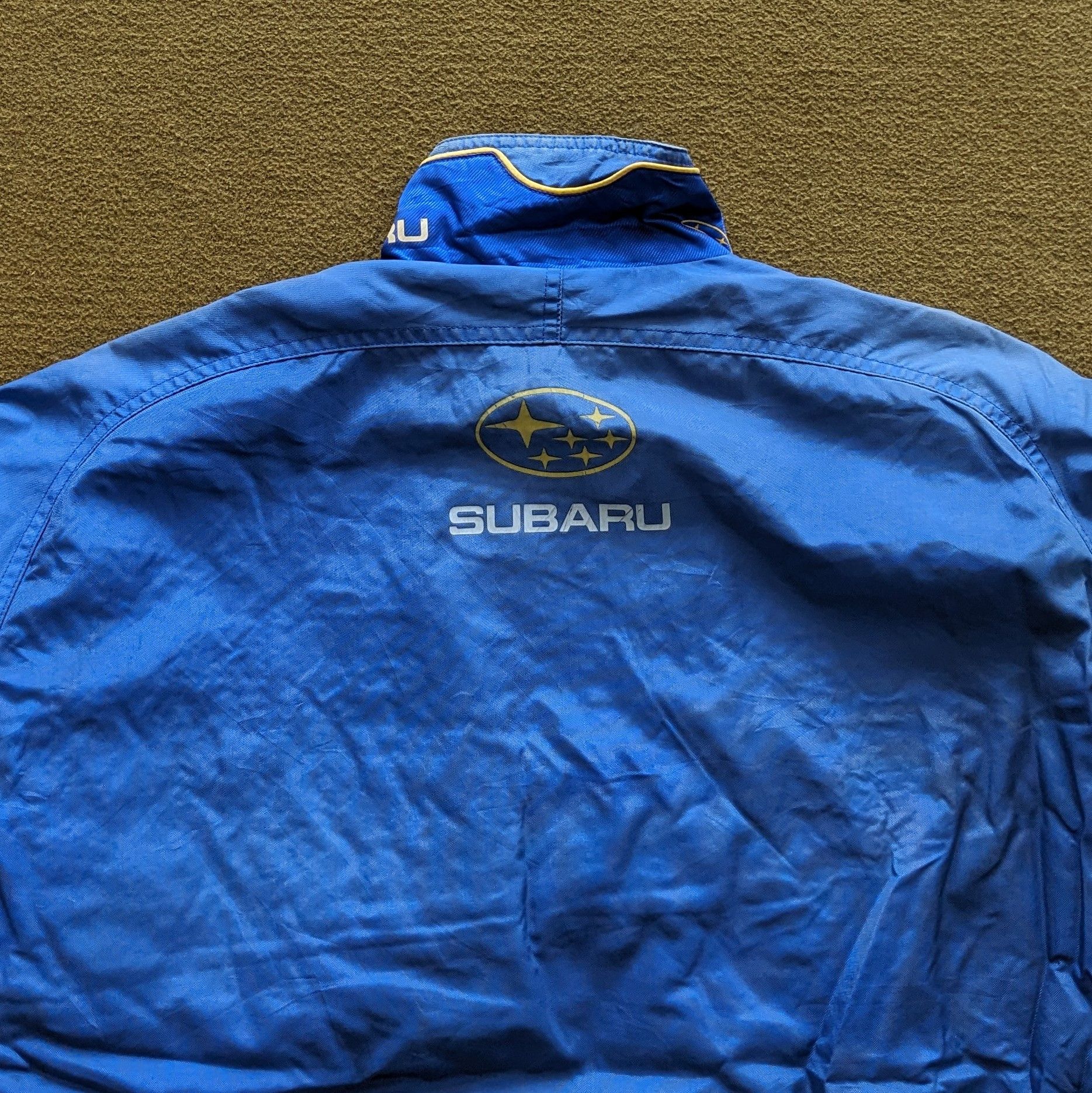 Vintage Vintage SUBARU Racing Bomber Custom Jacket Size US XL / EU 56 / 4 - 2 Thumbnail