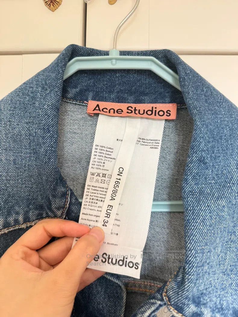 Acne Studios Acne Studios size:34 Retro Loose-Fit Classic Long-Sleeve D Size S / US 4 / IT 40 - 2 Thumbnail