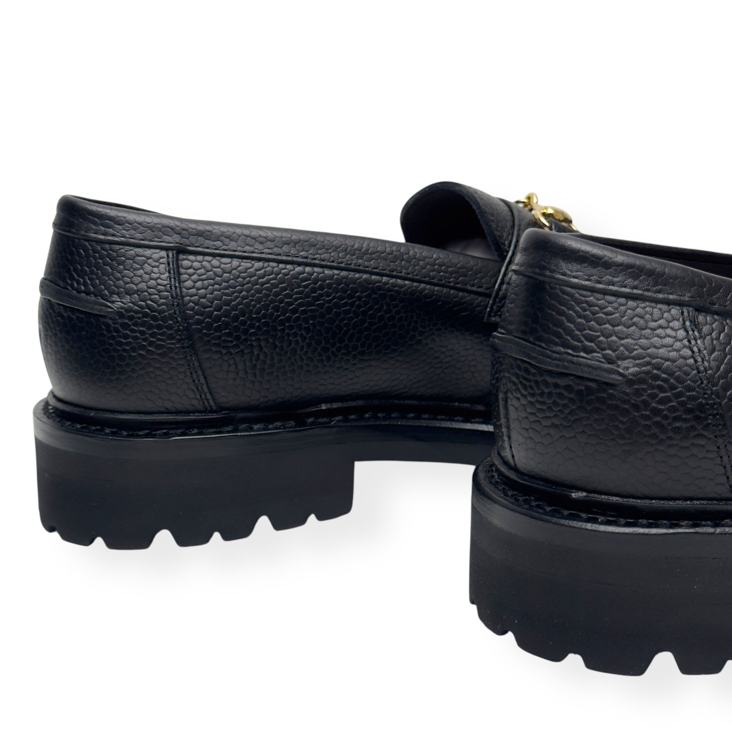 Blackstock & Weber BLACKSTOCK & WEBER THE MASON HORSE BIT LOAFER ONYX US6.5 Size US 6.5 / EU 39-40 - 9 Thumbnail