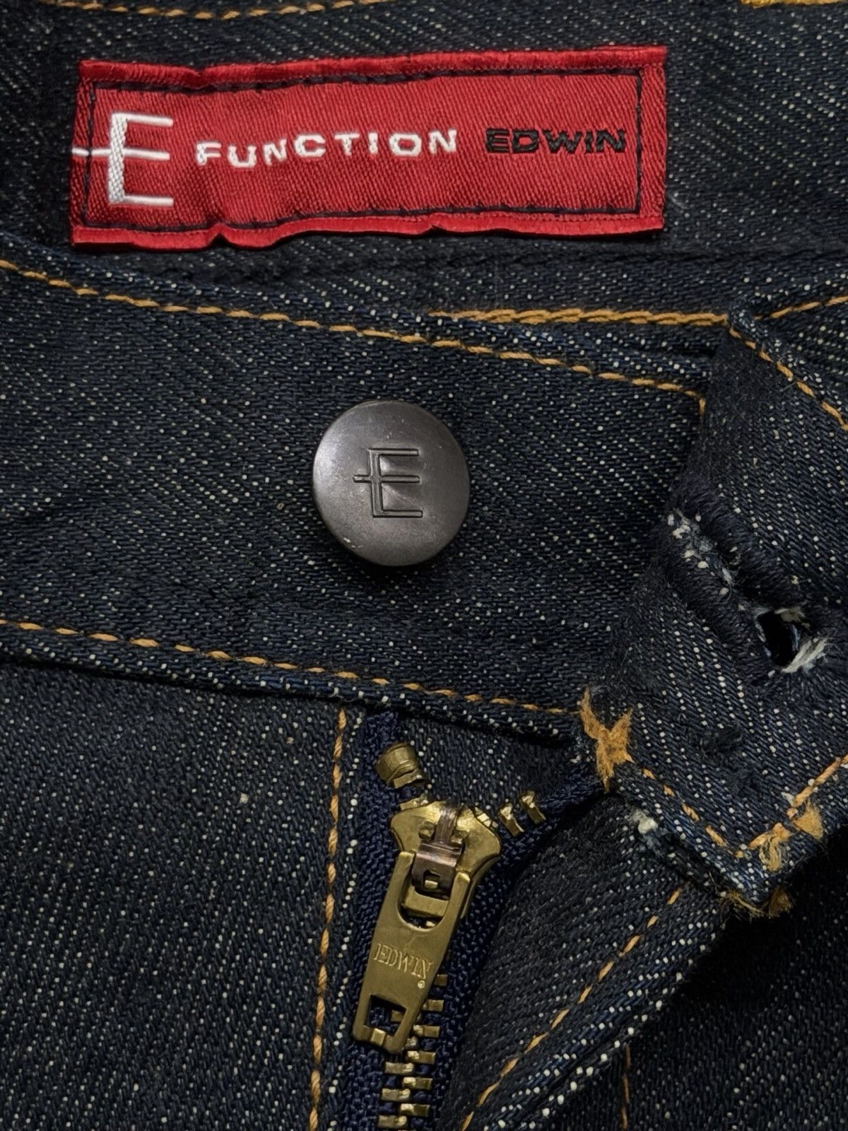 Edwin Vintage Y2K Edwin E-Function Japan Denim Jeans | W28 Size US 28 / EU 44 - 10 Thumbnail