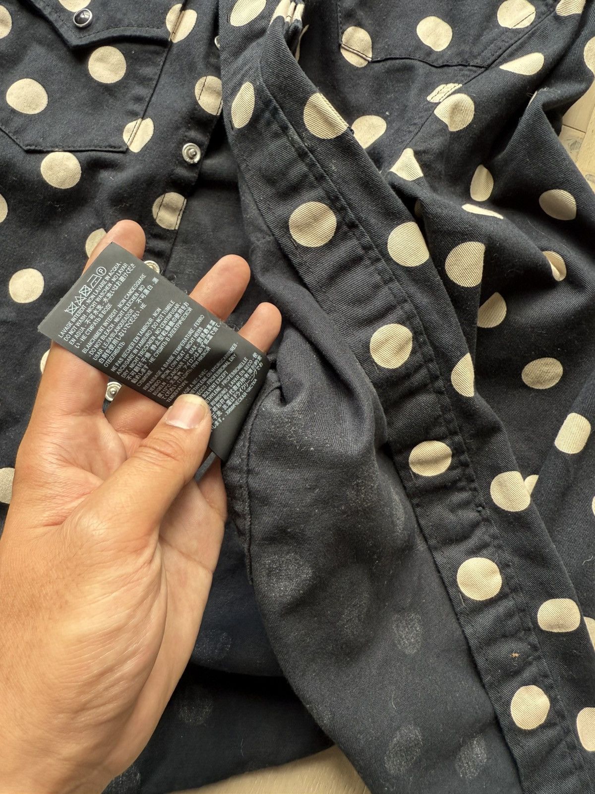 Saint Laurent Paris Saint laurent Western Polka dot Button up Size US S / EU 44-46 / 1 - 5 Thumbnail