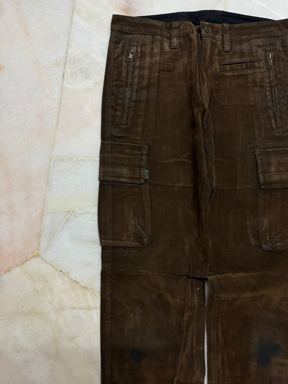 Comme Ca Ism 💥Insane💥90s Comme Ca Ism Wax Velvet Multipocket Sick Cargo Size US 28 / EU 44 - 4 Thumbnail
