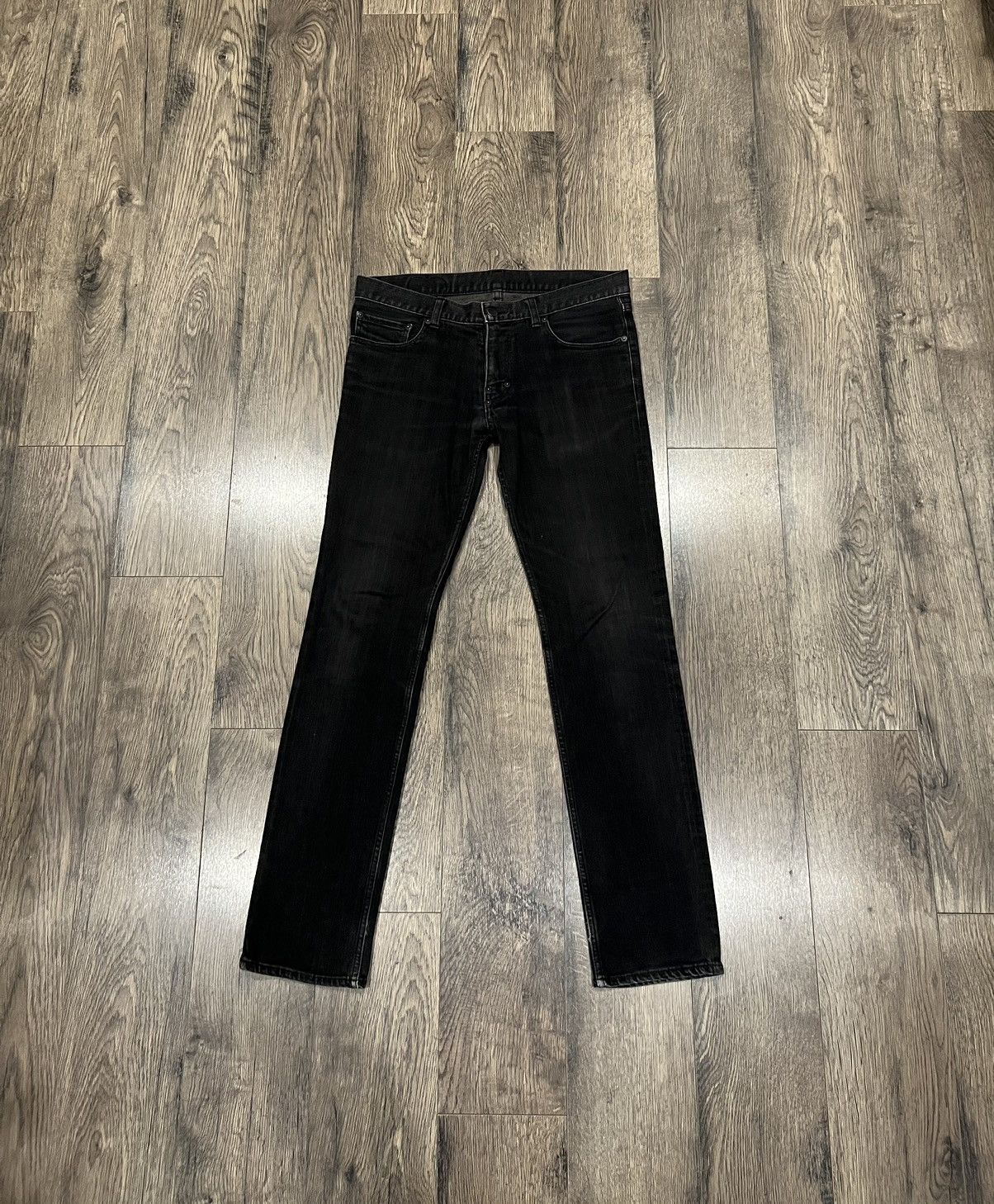 image of Number N Ine Number (N)Ine Aw06 Noir Denim in Black, Men's (Size 32)
