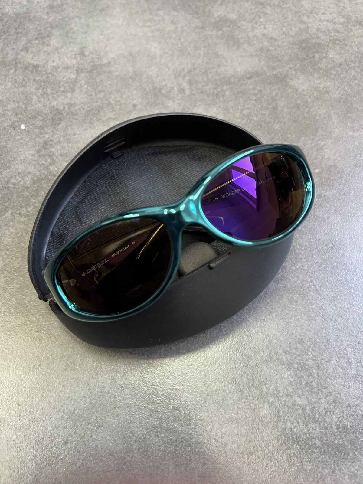 Diesel × Japanese Brand × Vintage Diesel Iconic Racing Sunglasses 00s Size ONE SIZE - 9 Thumbnail