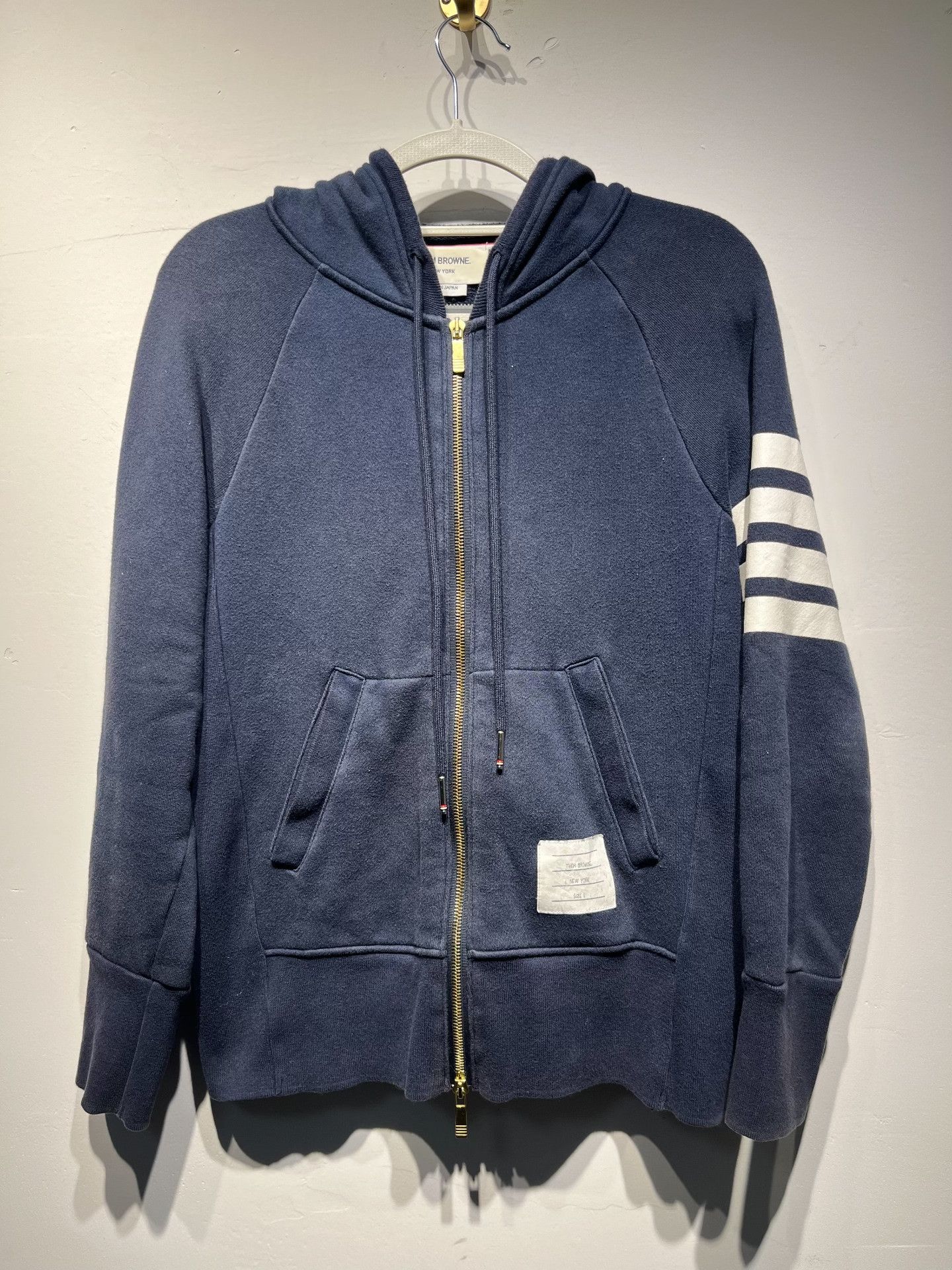 Thom Browne Thom Browne Striped Brown Hoodie 1 Men Size US XS / EU 42 / 0 - 1 Thumbnail