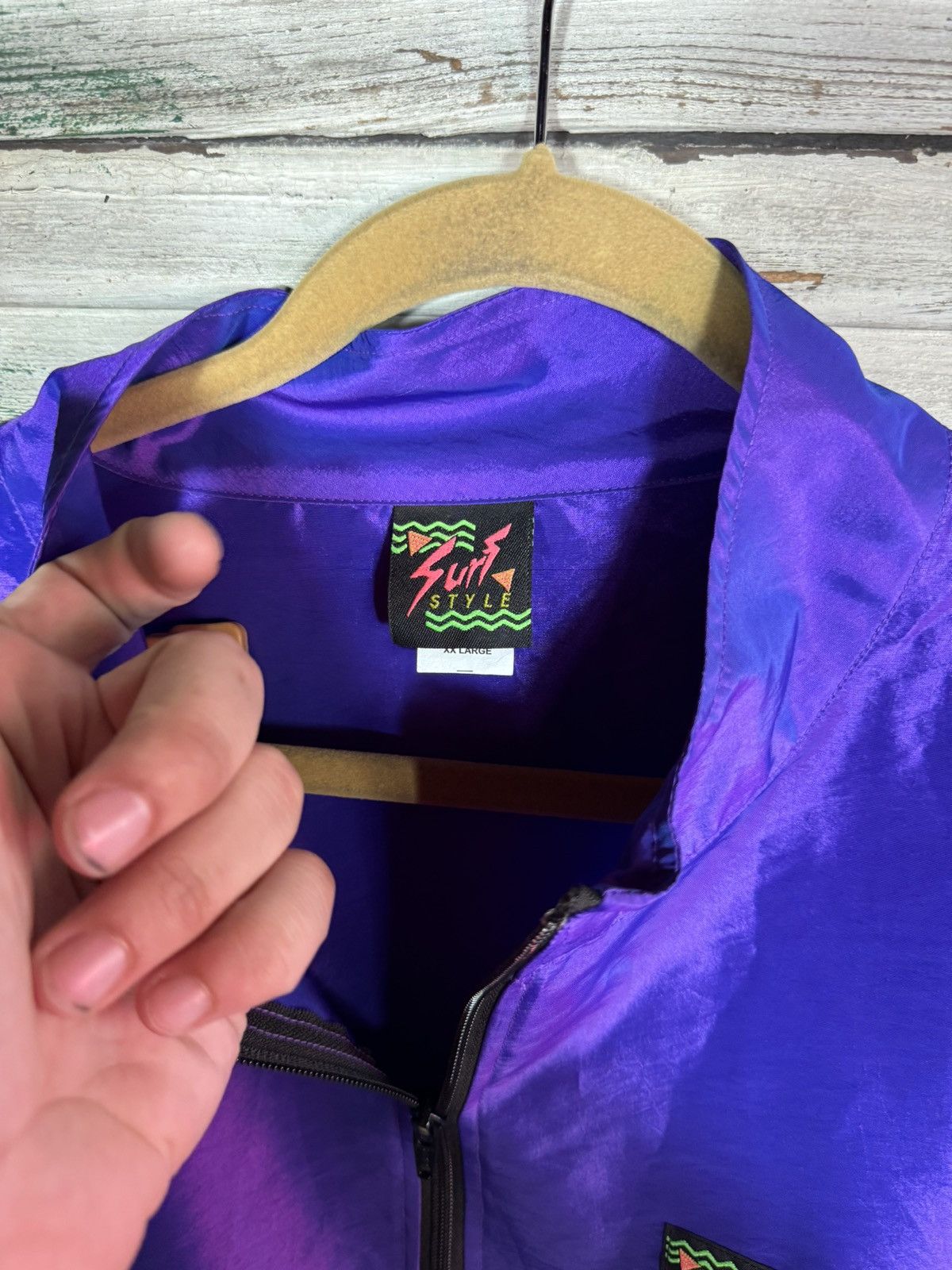 Vintage Vintage Surfstyle Windbreaker Size US XXL / EU 58 / 5 - 6 Thumbnail