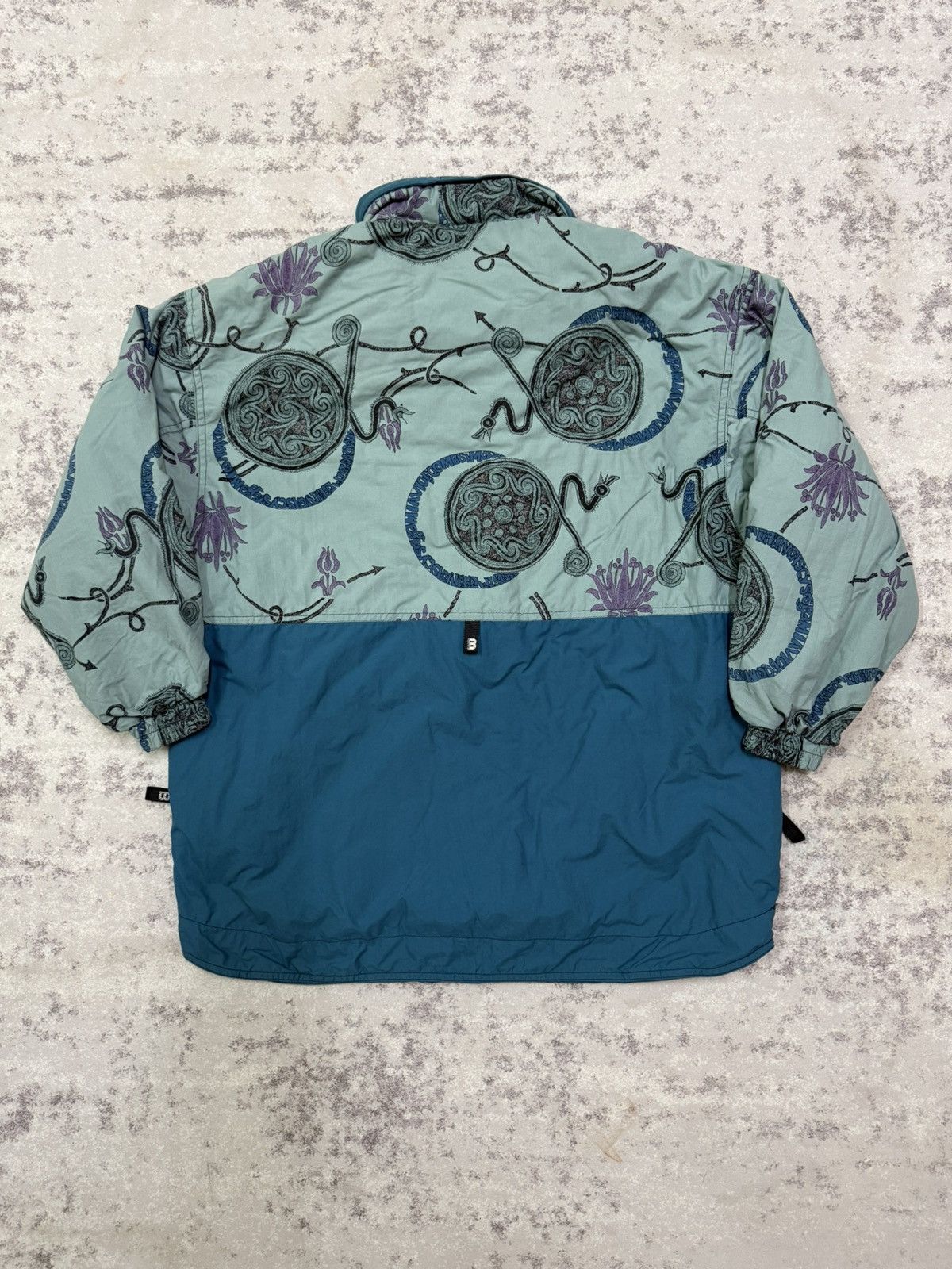 Vintage Vintage 90s Be Pop Halfzipper Anorak Ski Jacket Hoodie Size US XXL / EU 58 / 5 - 14 Thumbnail