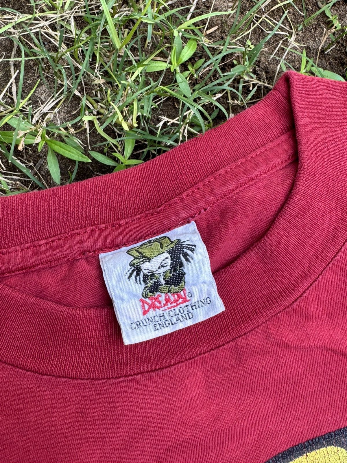 Vintage 90s Dready Smoke Weed Faded Long Sleeve Shirt Size US XL / EU 56 / 4 - 8 Thumbnail