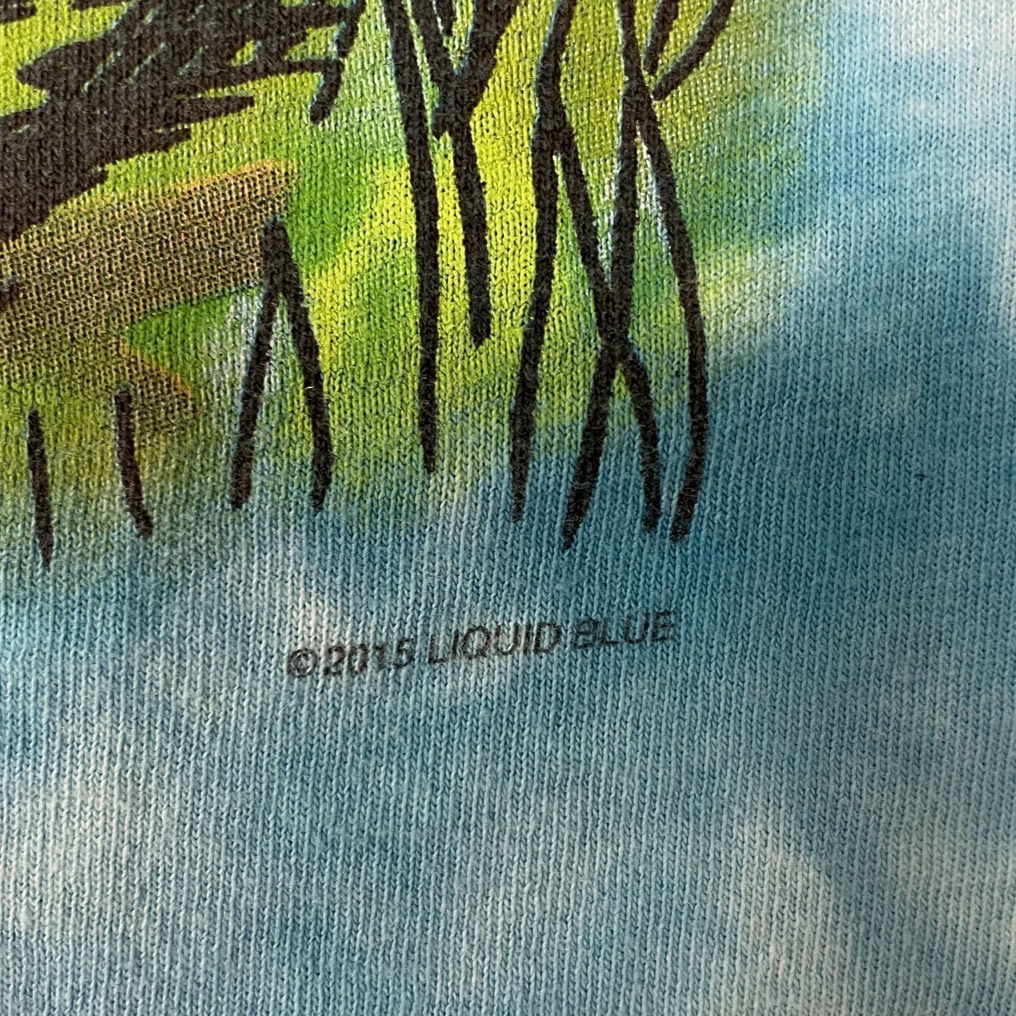 Liquid Blue Liquid Blue Alice in Wonderland SMOKING CATERPILLAR TYE DYE Size US L / EU 52-54 / 3 - 6 Thumbnail