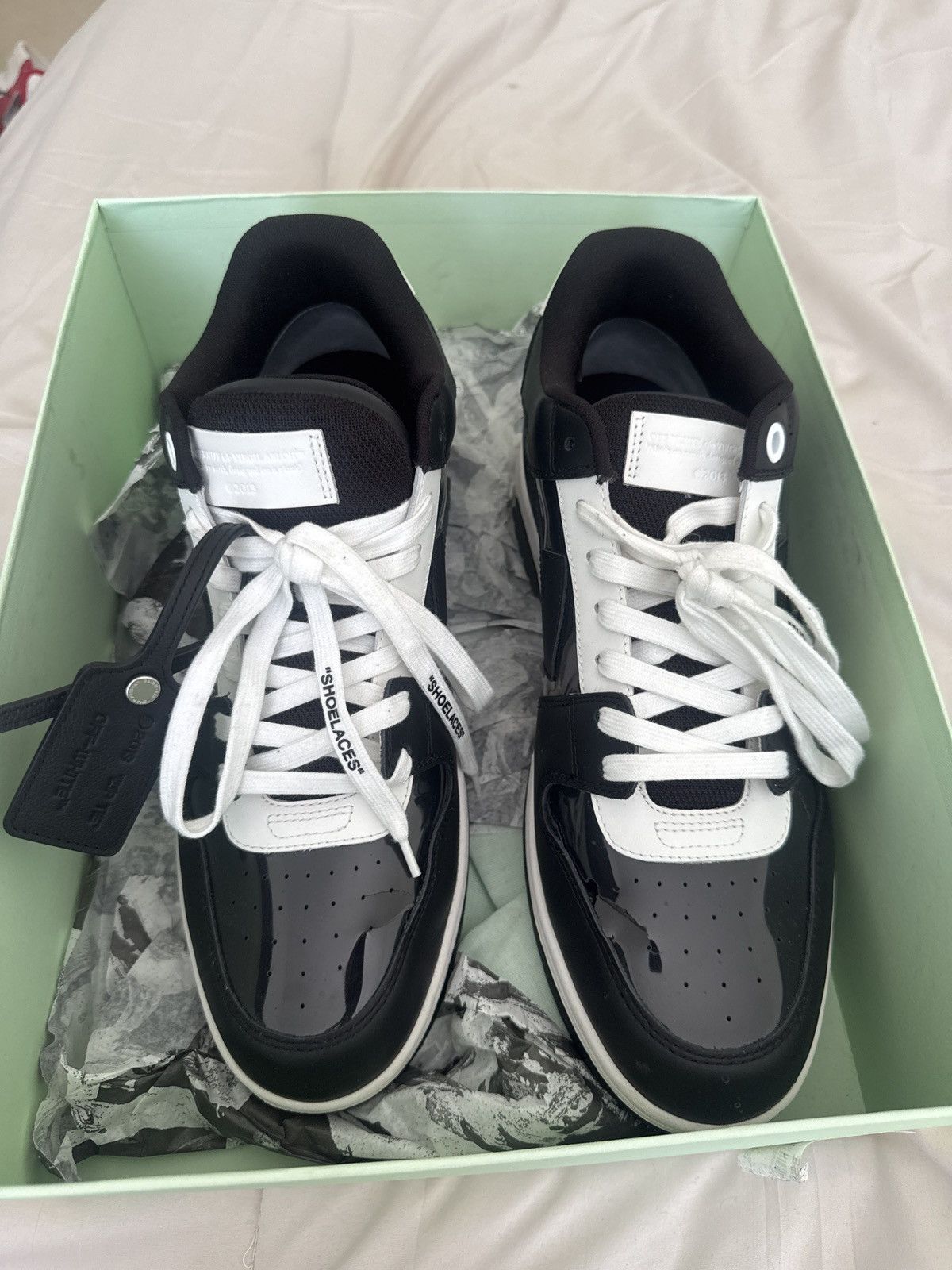 Off-White Off-White Off White Out Of Office 'See Through - Black' Size US 14 / EU 47 - 6 Thumbnail
