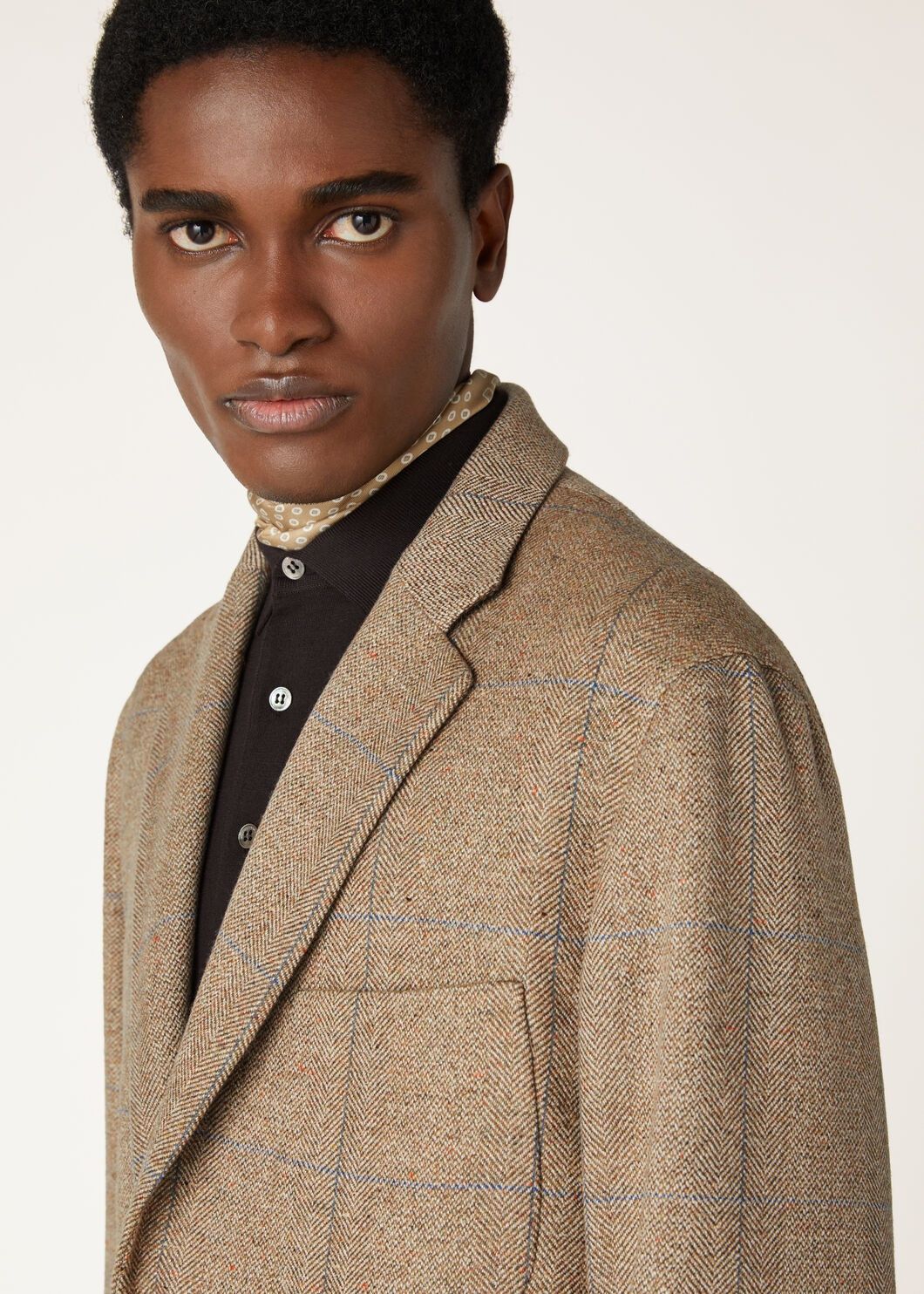 Loro Piana o1w1db10825 FAO7397 Donato Jacket in Beige Size US S / EU 44-46 / 1 - 3 Thumbnail