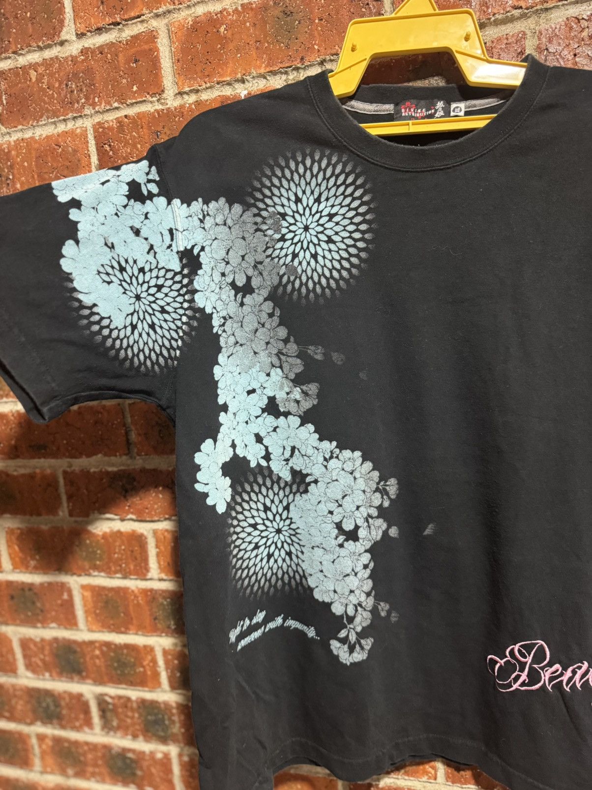Designer × Japanese Brand × Vintage JAPANES SPIRIT DENGEROUS BEAUTY Size US XL / EU 56 / 4 - 5 Thumbnail