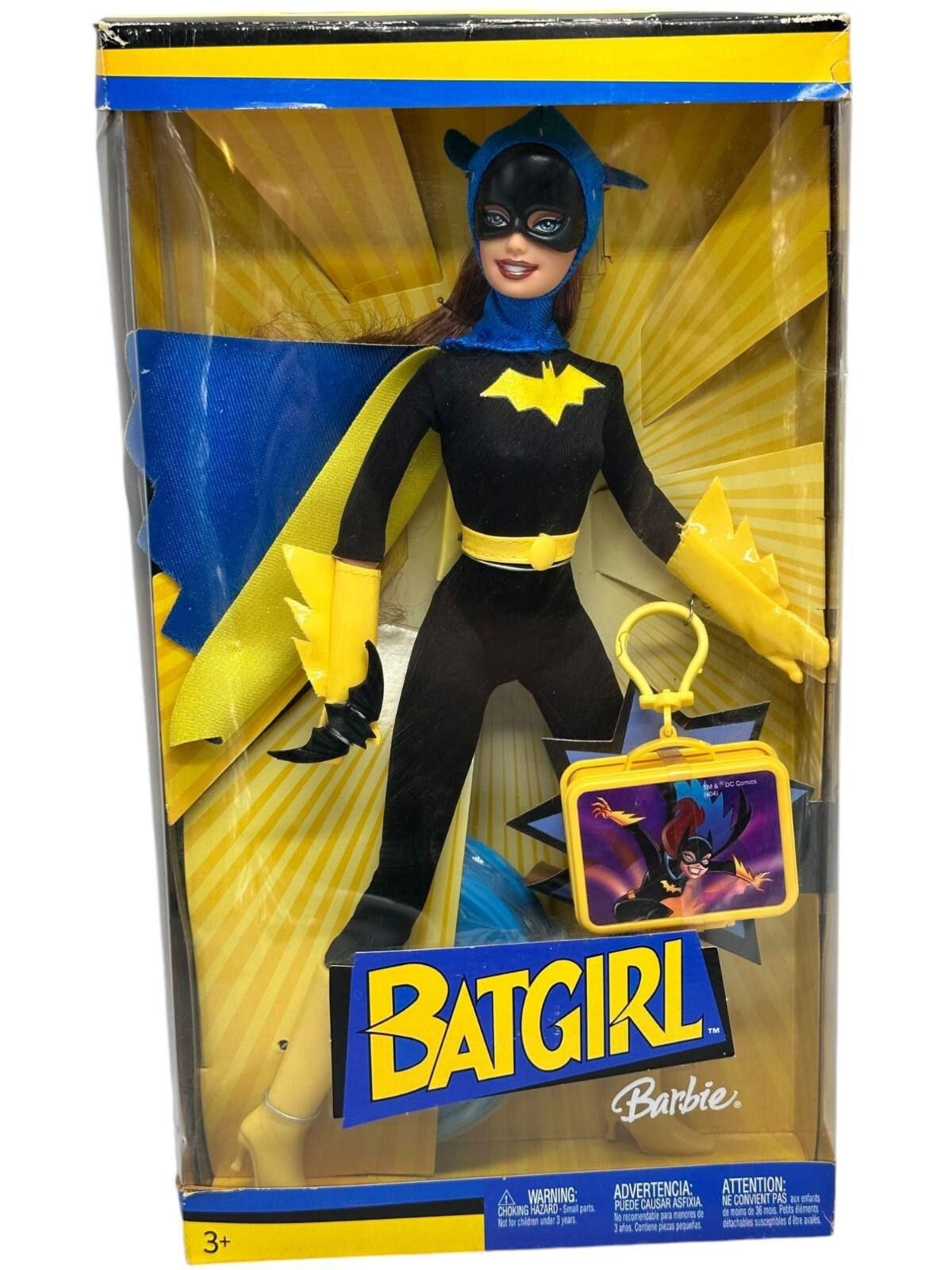 Other Batgirl Barbie Doll 3+ Black & Yellow Costume Mattel Size ONE SIZE - 2 Thumbnail
