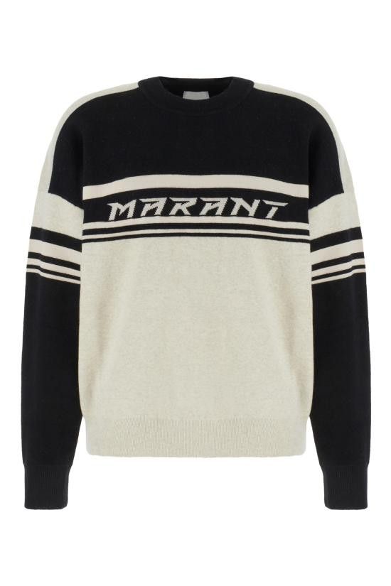 Isabel Marant ISABEL MARANT Men Hoodies 23APU0183HAA3L84H 01BK Black Size US XL / EU 56 / 4 - 1 Thumbnail