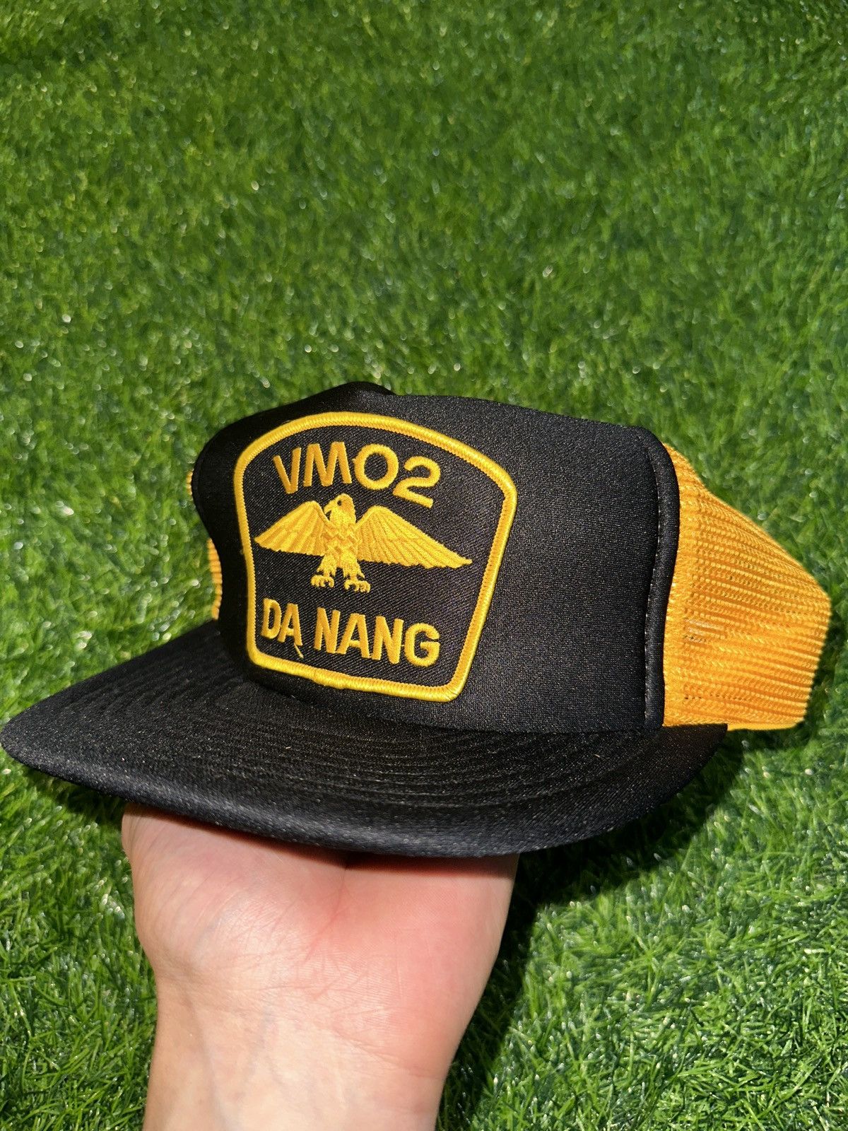 Vintage Vintage vm02 da nang vietnam war air base adjustable hat Size ONE SIZE - 1 Thumbnail