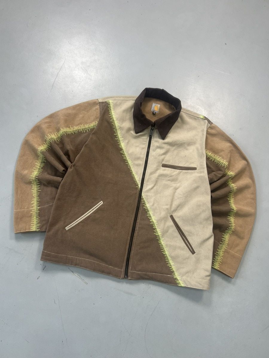 Carhartt 10f1 upcycled carhartt detroit jacket Size US M / EU 48-50 / 2 - 1 Thumbnail