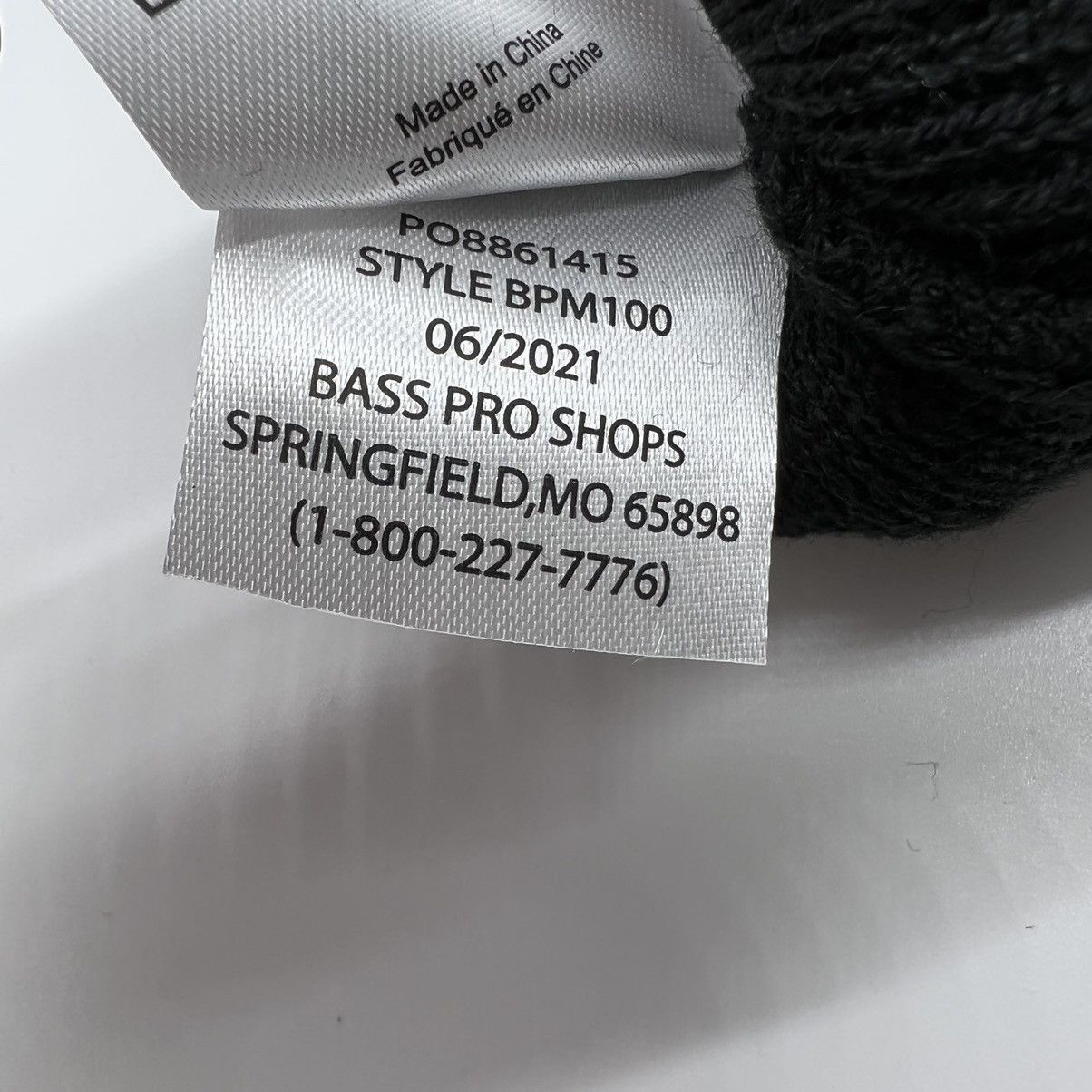 Bass Pro Shops x Bale Hype Beanie Black
