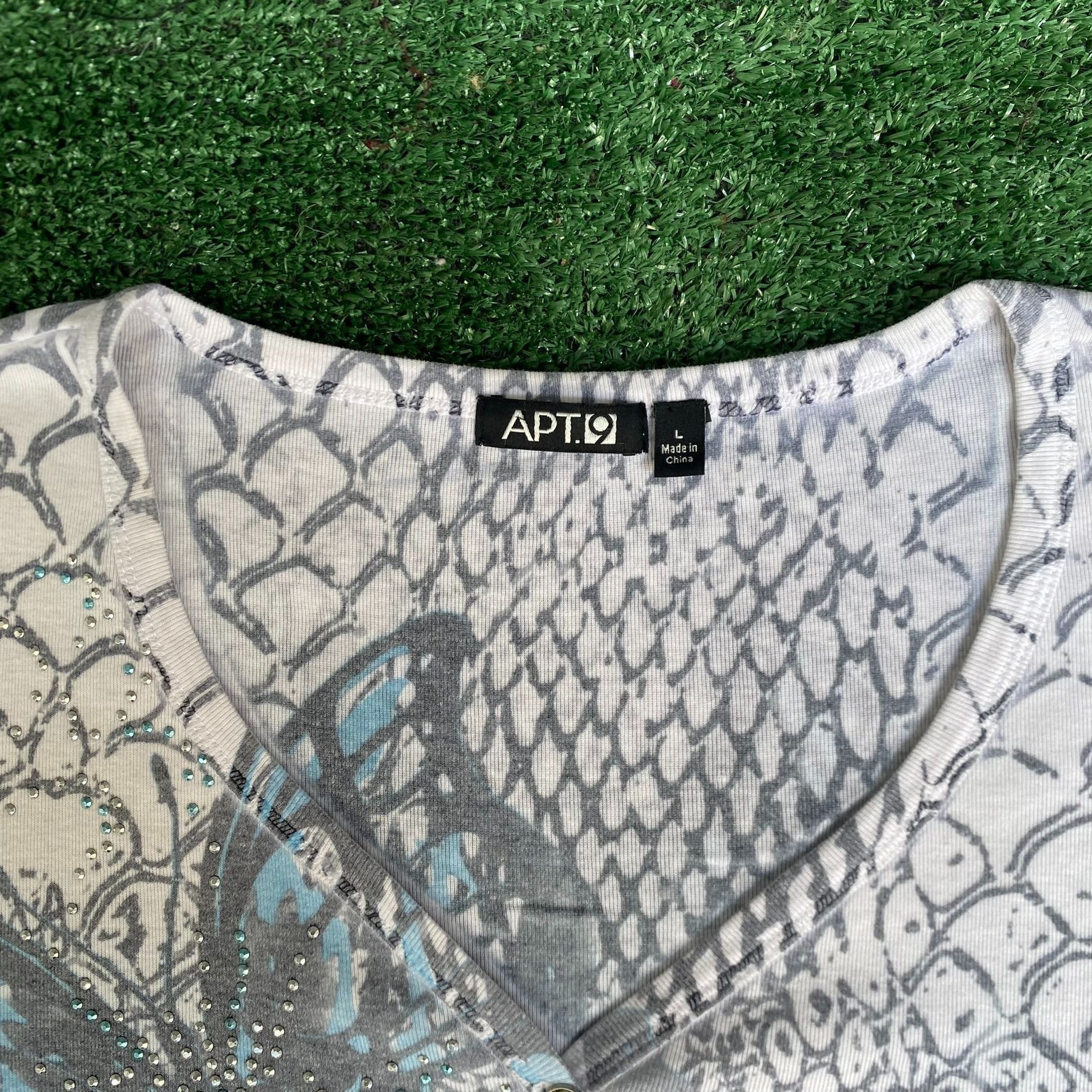 Vintage Vintage Y2K Butterfly Paisley Shirt Goth Punk AOP 2000s Tee Size US L / EU 52-54 / 3 - 4 Thumbnail