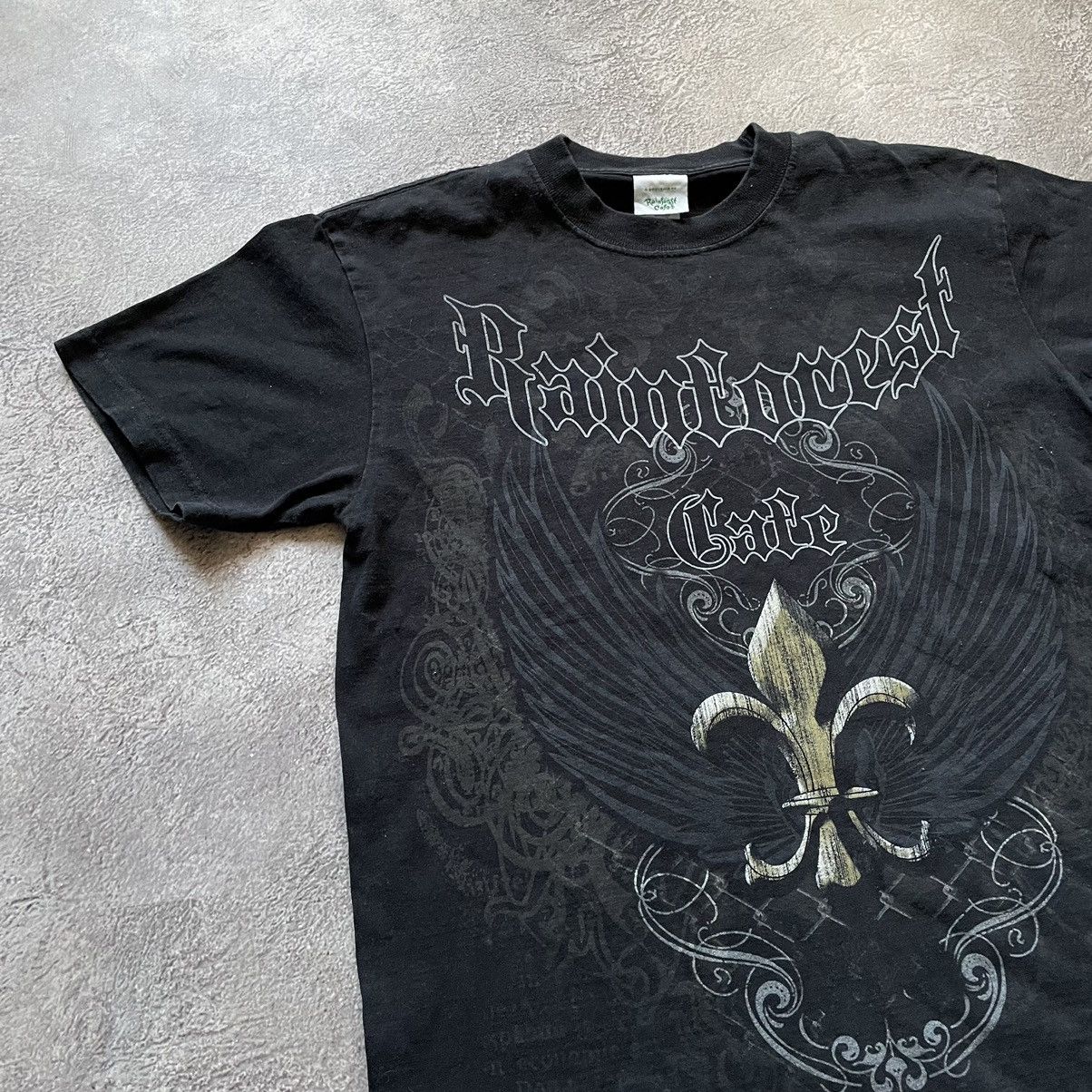 Vintage Vintage Y2K Affliction Graphic Tee Dark Streetwear Baggy M Size US M / EU 48-50 / 2 - 4 Thumbnail